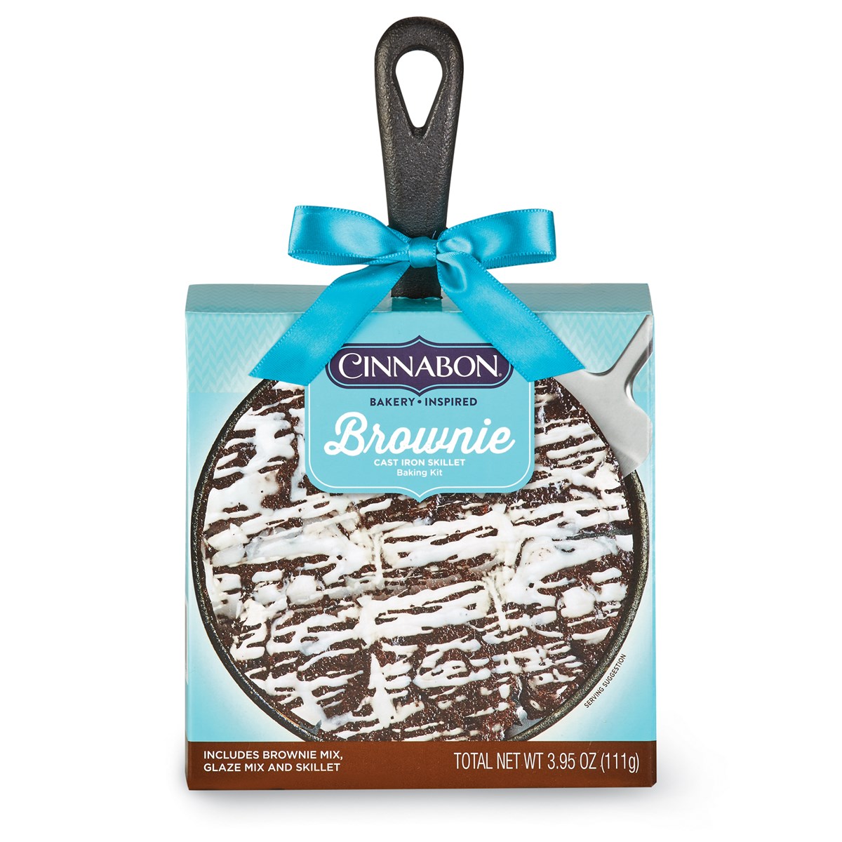 Cinnabon Cinnamon Brownie with Skillet Dessert Gift Set Collections Etc.