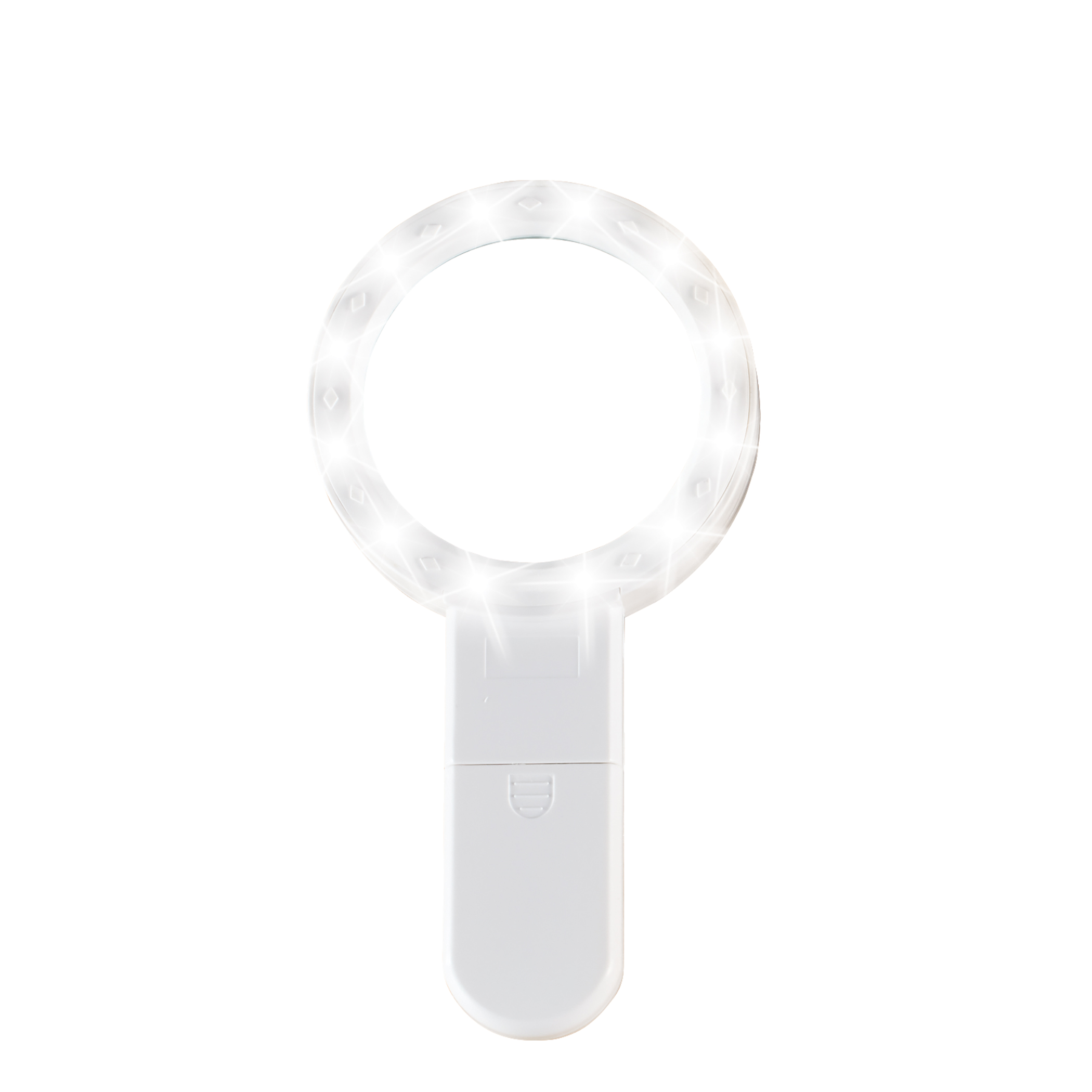 Lupa portátil de mano 8X con luces LED - Imagen 2 de 8