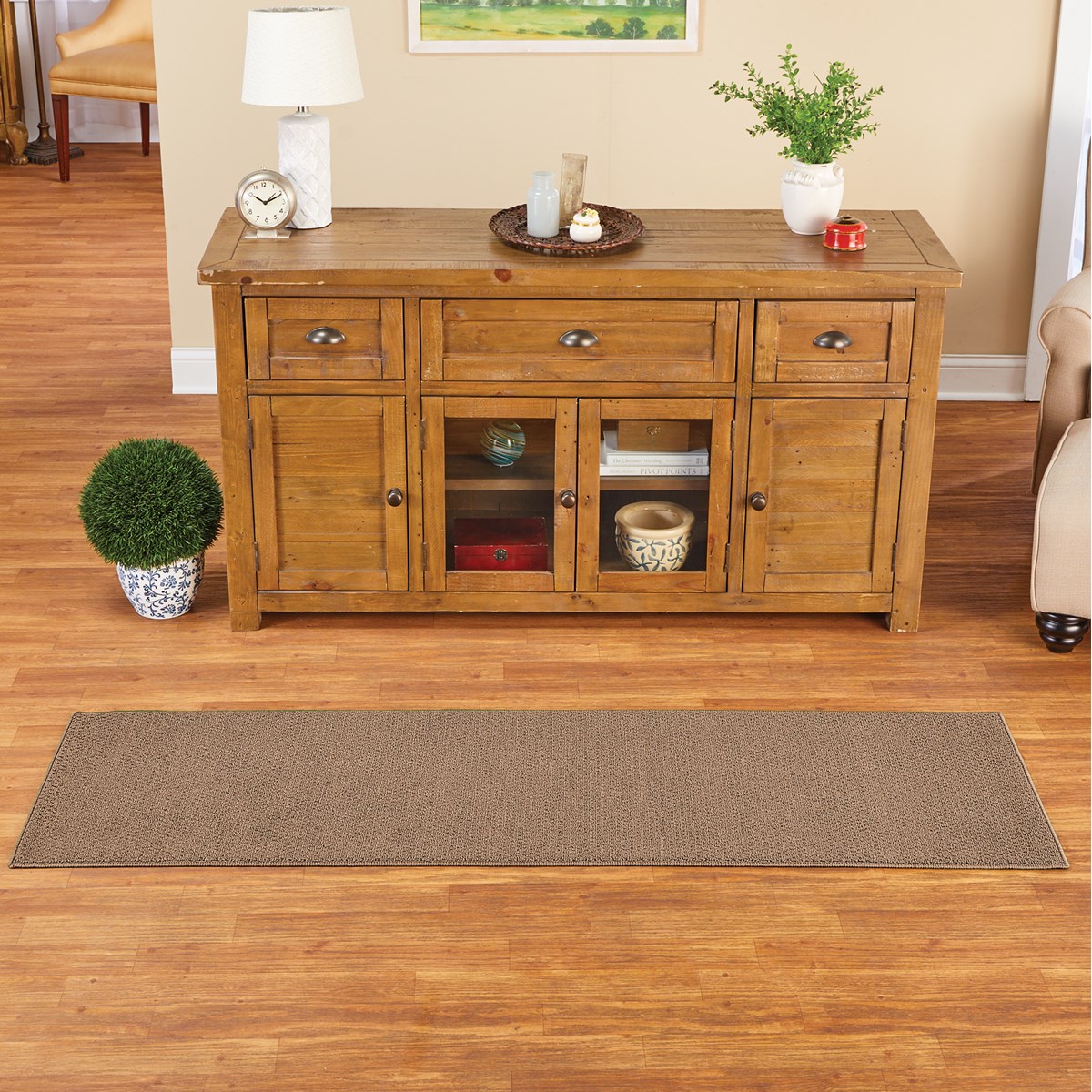 Berber Area Runner Rug with SkidResistant Backing Collections Etc.