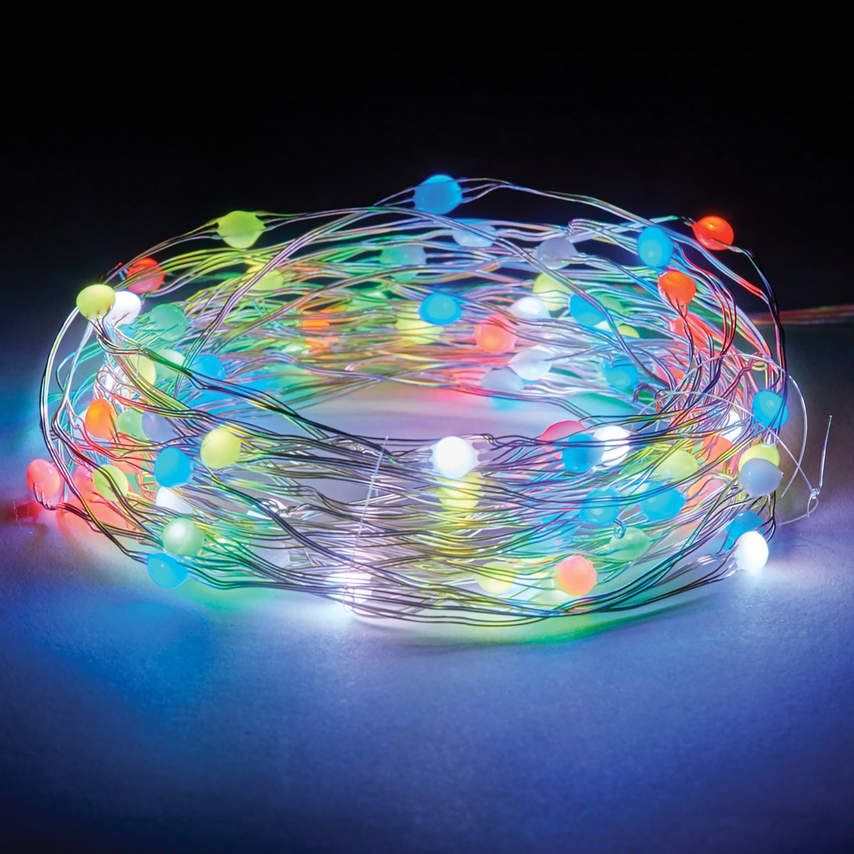 100 LED Micro String Lights with Remote Control Collections Etc.