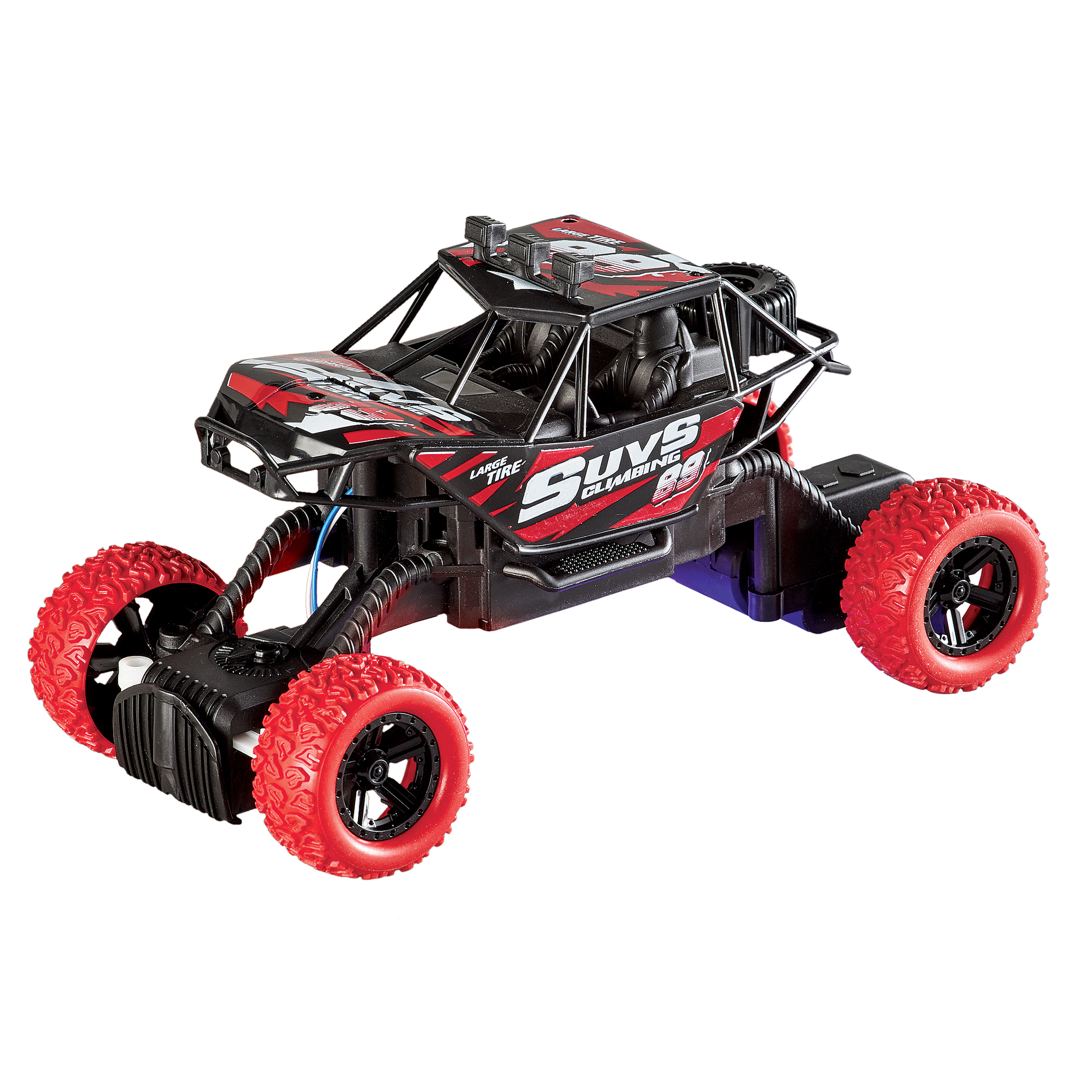 All Terrain Lighted Remote Control Climbing Jeep