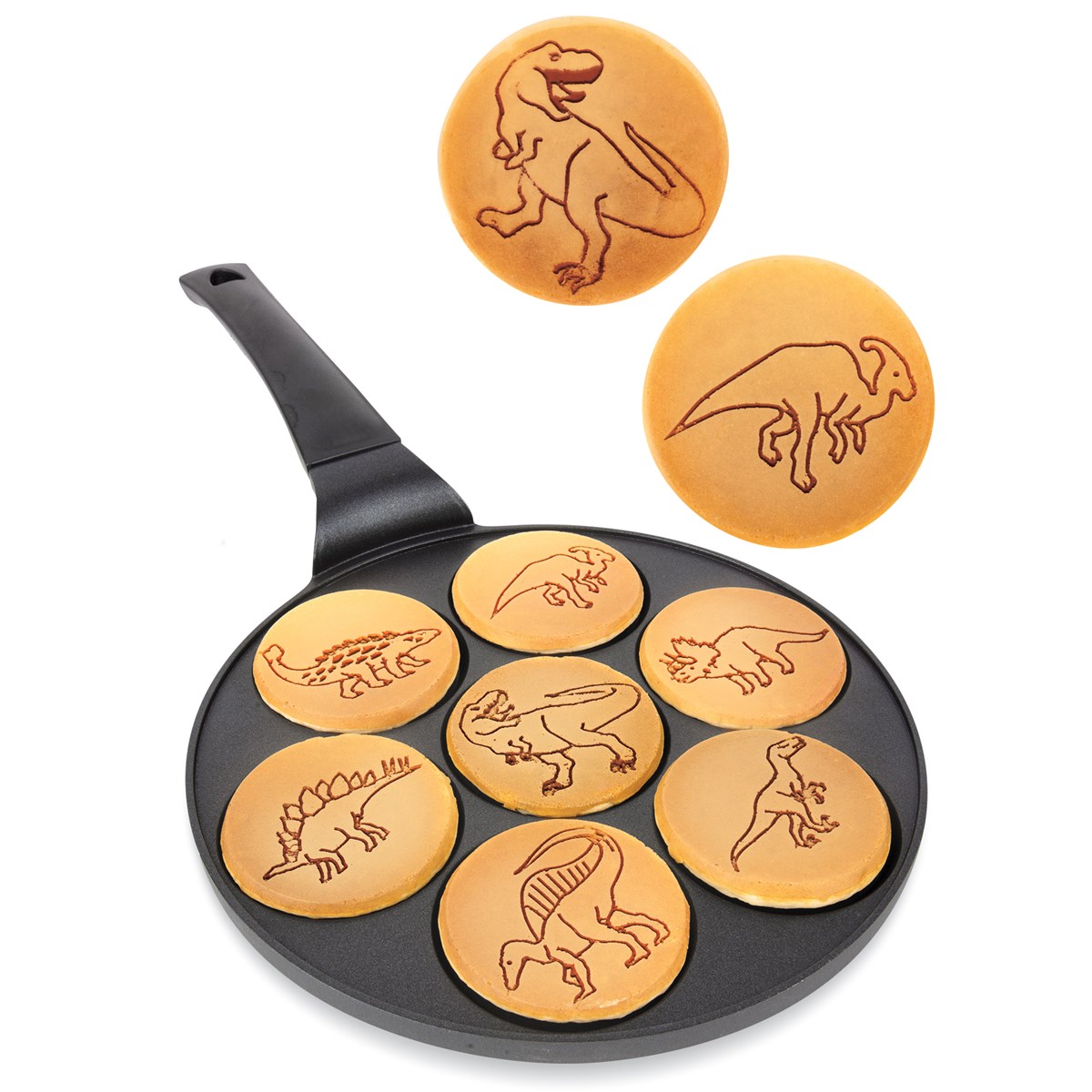 NonStick Dinosaur Mini Pancake Pan Collections Etc.