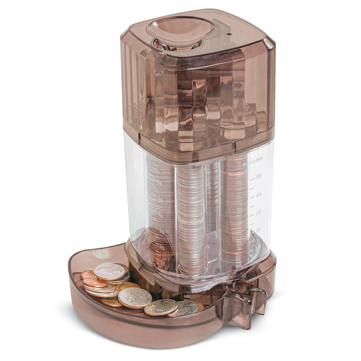 Automatic Coin Sorting Rotating Bank Collections Etc.