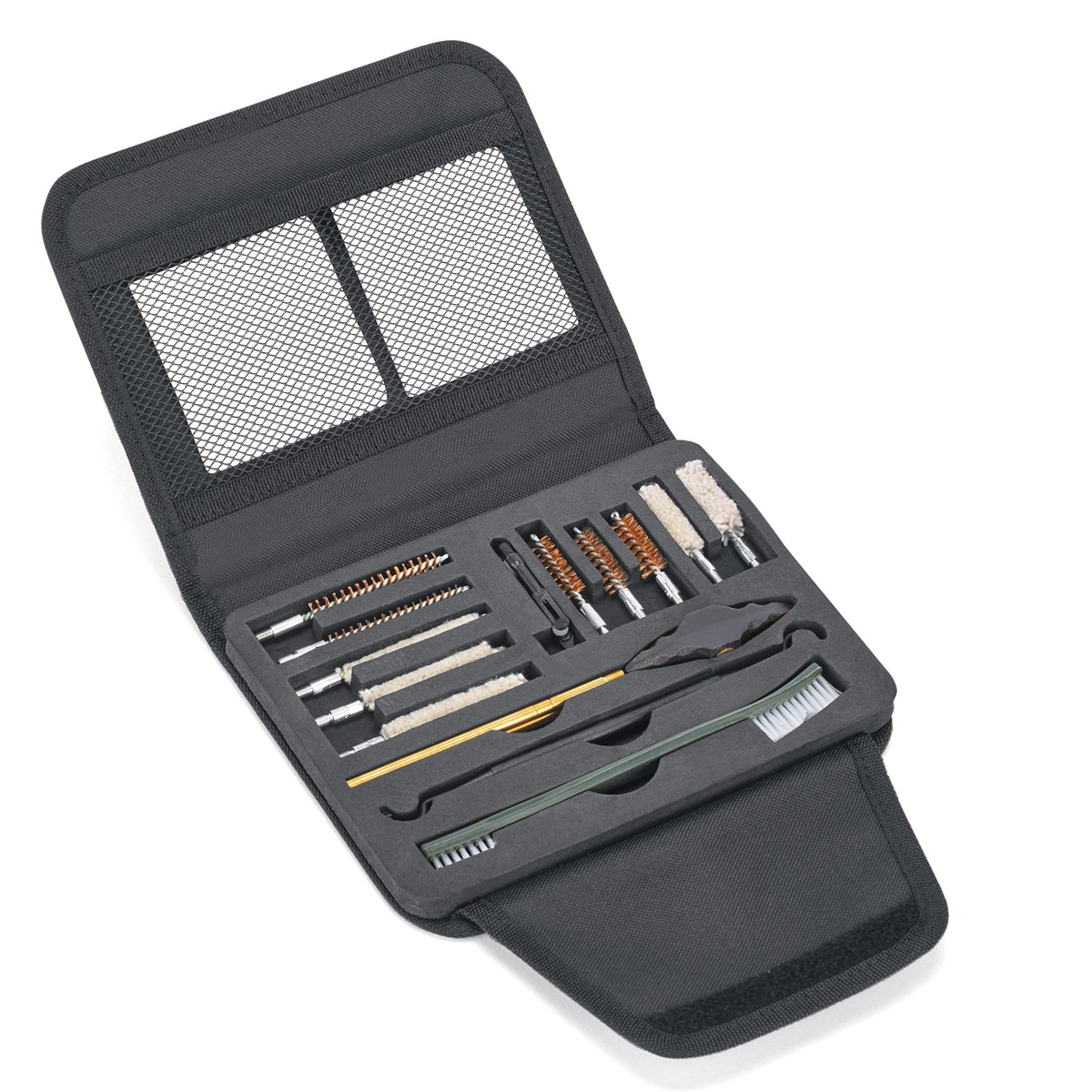 16pc. Handgun Cleaning Kit with Carrying Case Collections Etc.