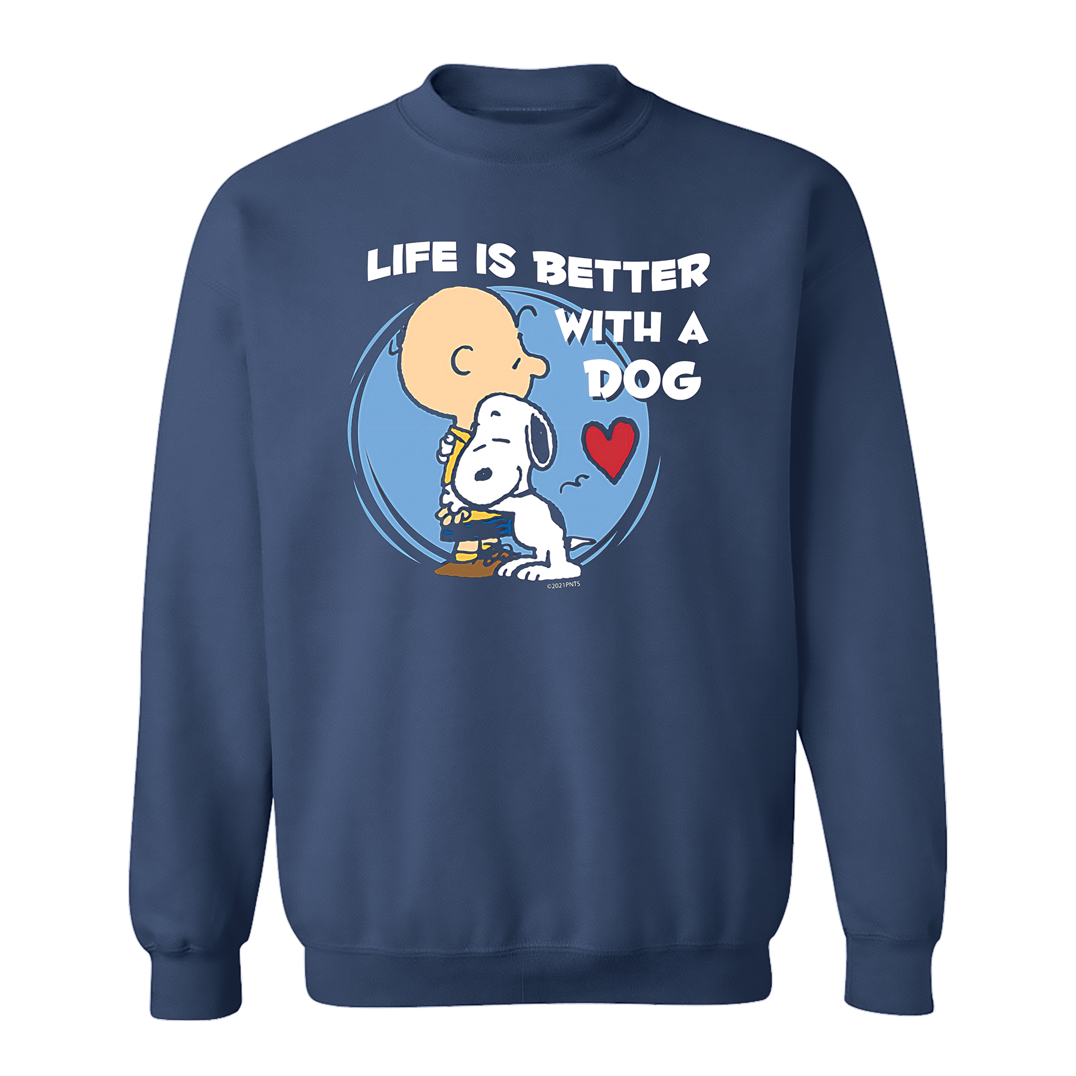 Peanuts Life is Better With a Dog Sweatshirt