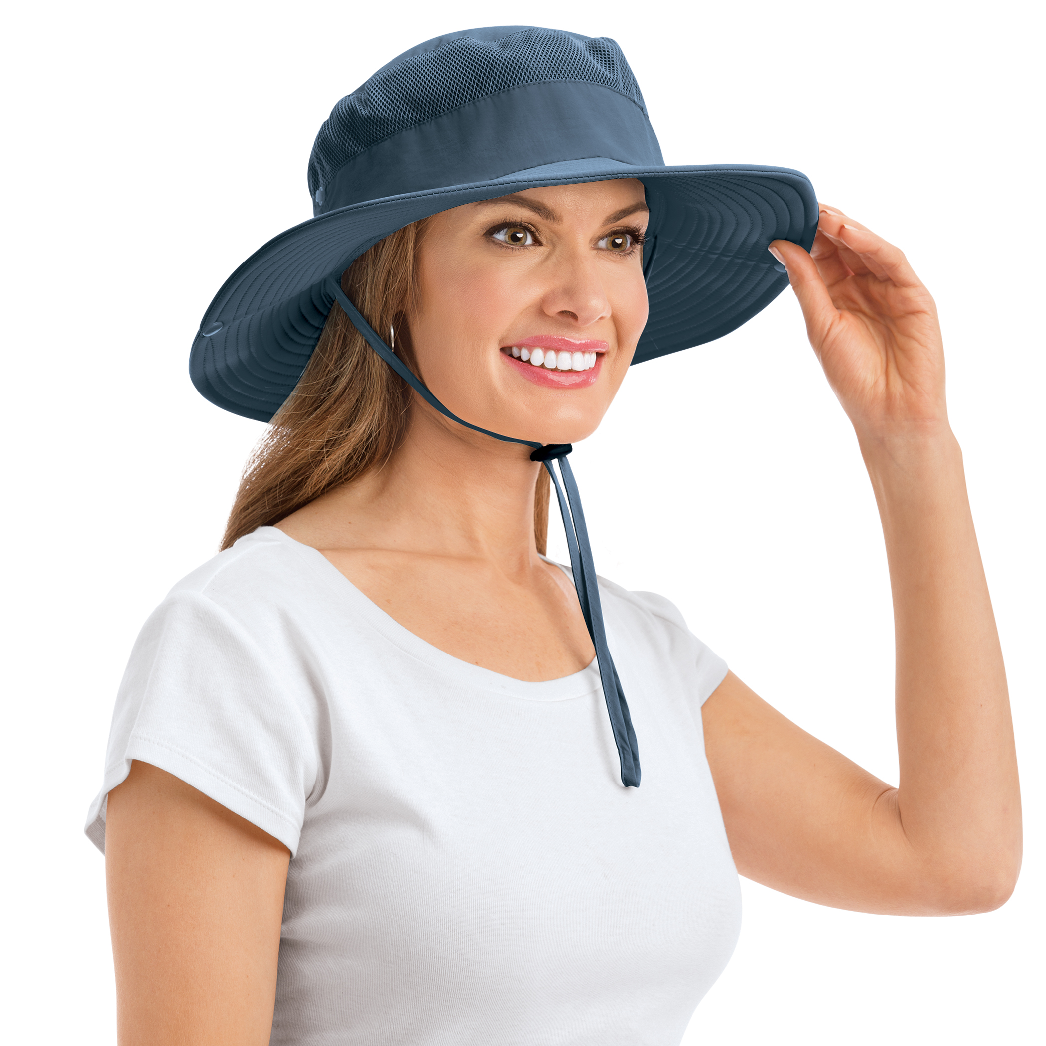 Wide Brim Lightweight Ventilated Adjustable Sun Hat