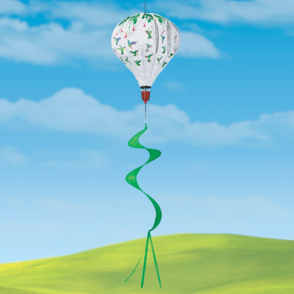 Hot Air Balloon Hanging Outdoor Wind Spinners Collections Etc.