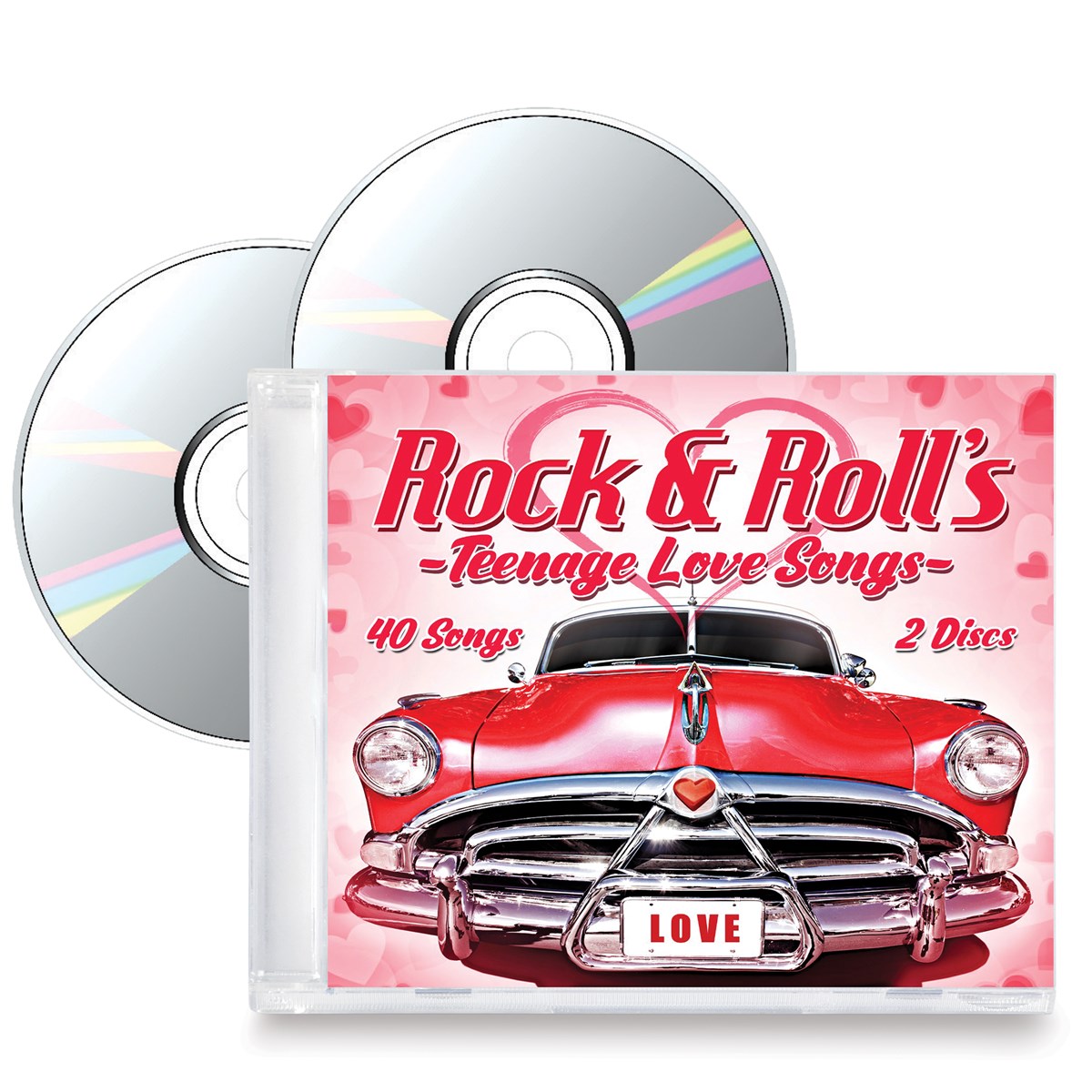 Rock & Roll's Teenage Love Songs - 40-Song CD Set | Collections Etc.