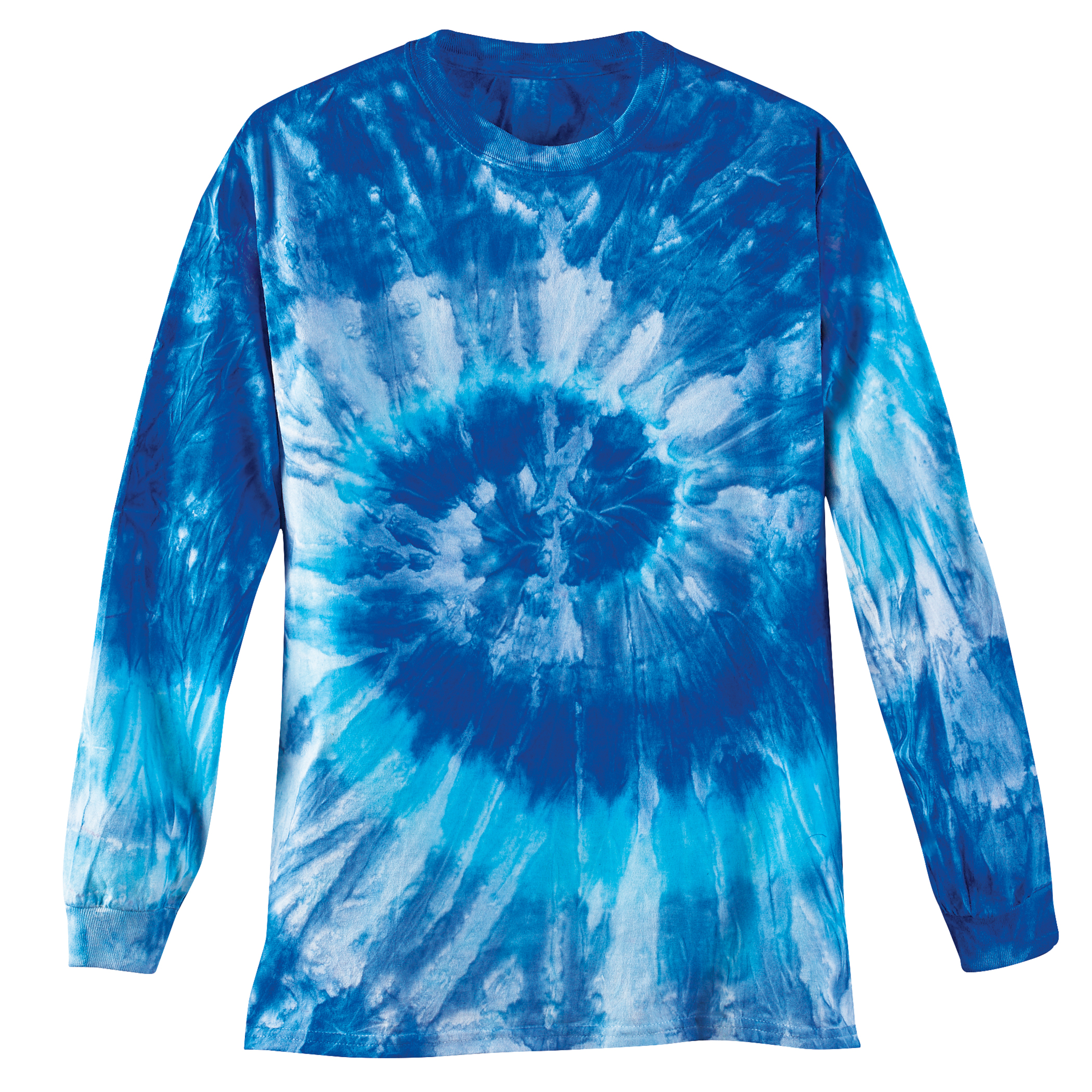 Retro Colorful Tie Dye Long Sleeve T-Shirt