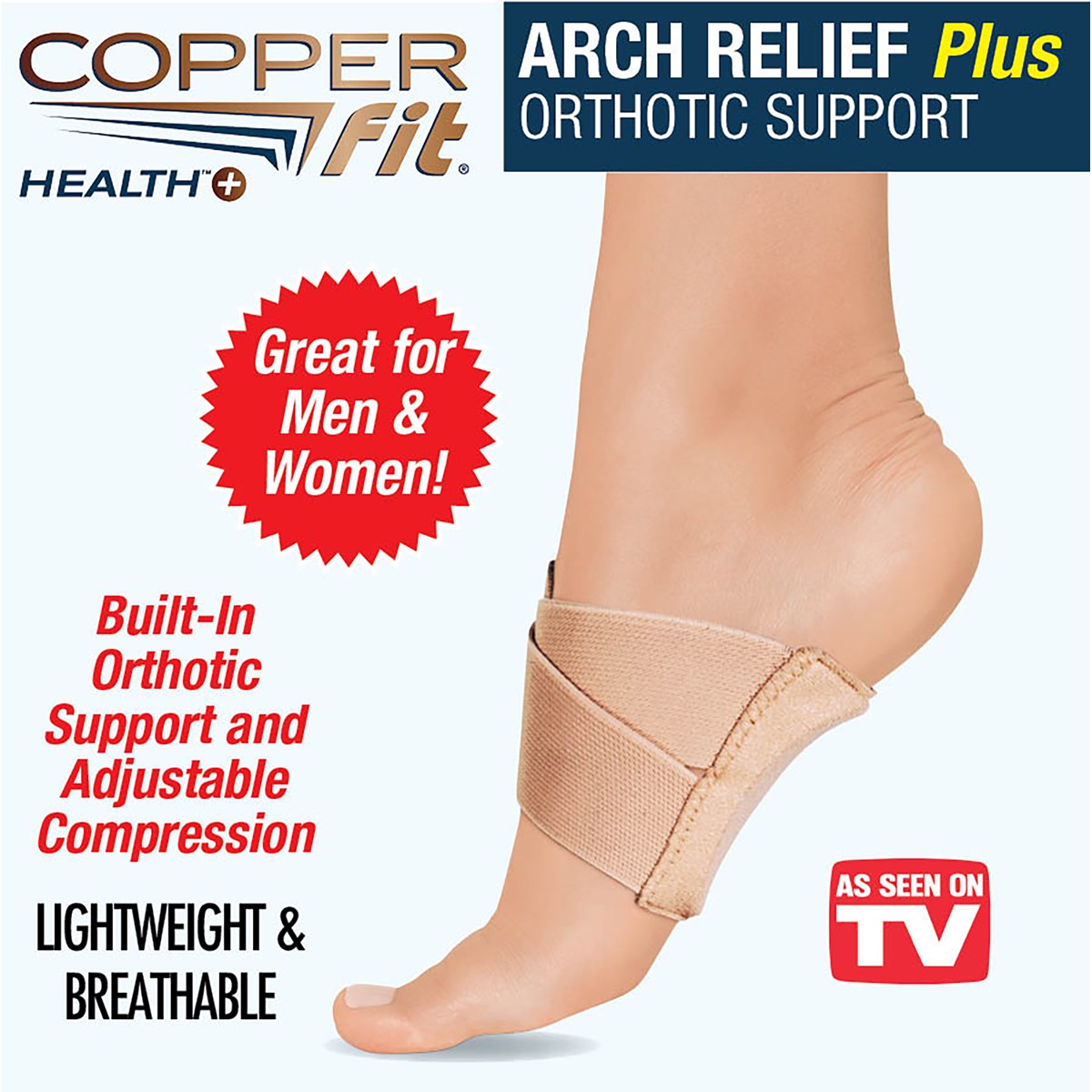 Copper Fit Health Arch Relief Plus Orthotics Support Collections Etc.