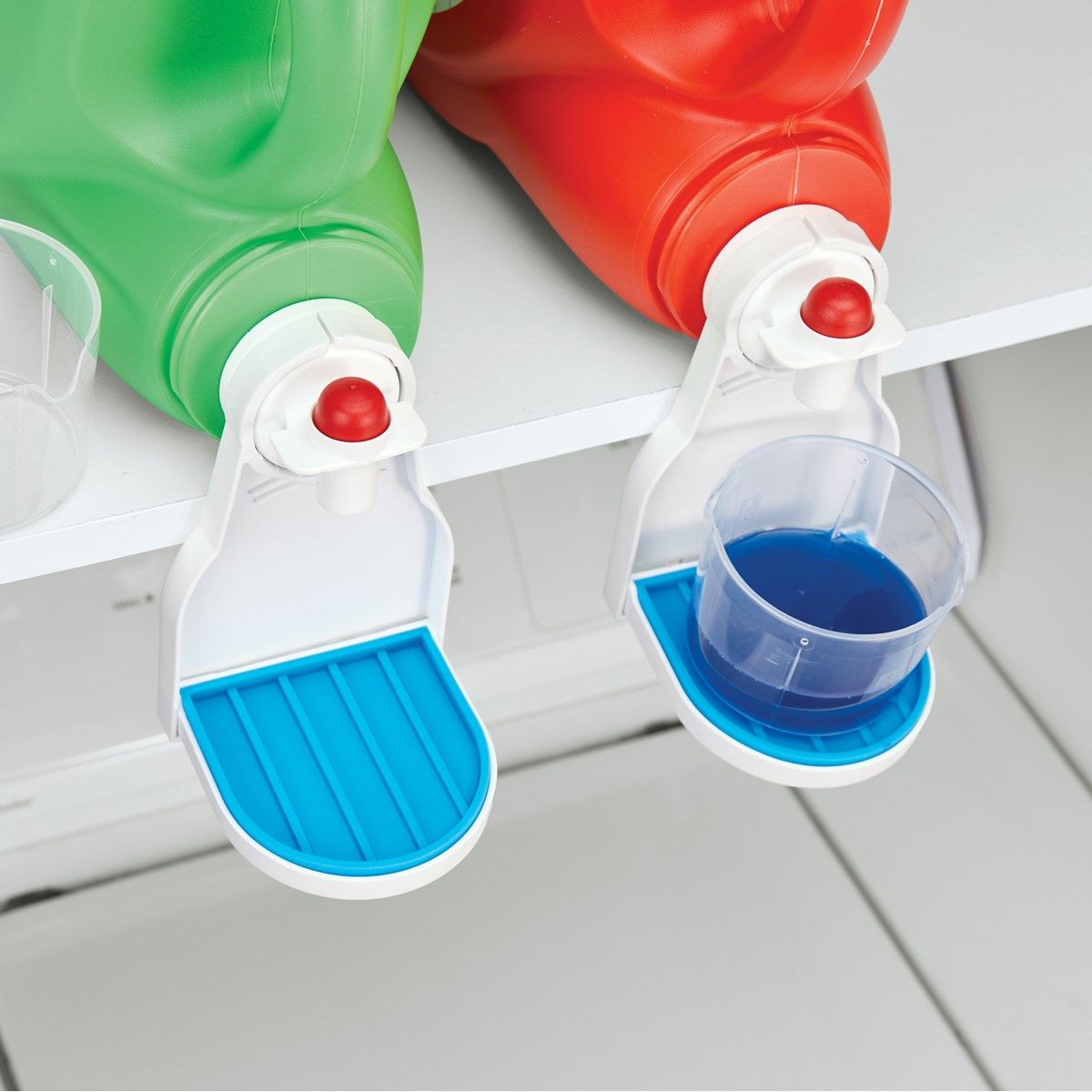 Laundry Detergent Plastic Drip Catchers Set of 2 Collections Etc.