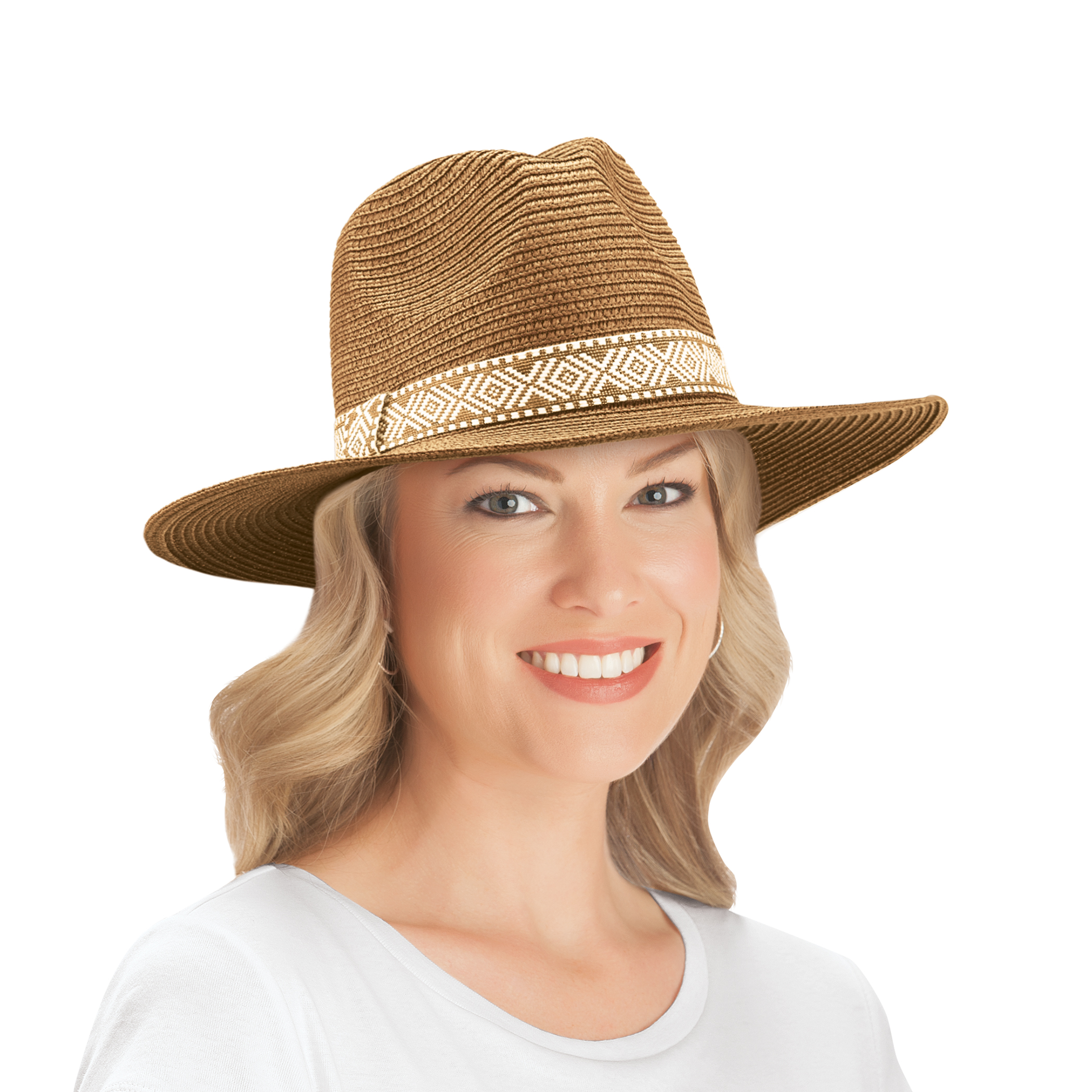 Stylish Catalina Panama Lightweight Woven Hat