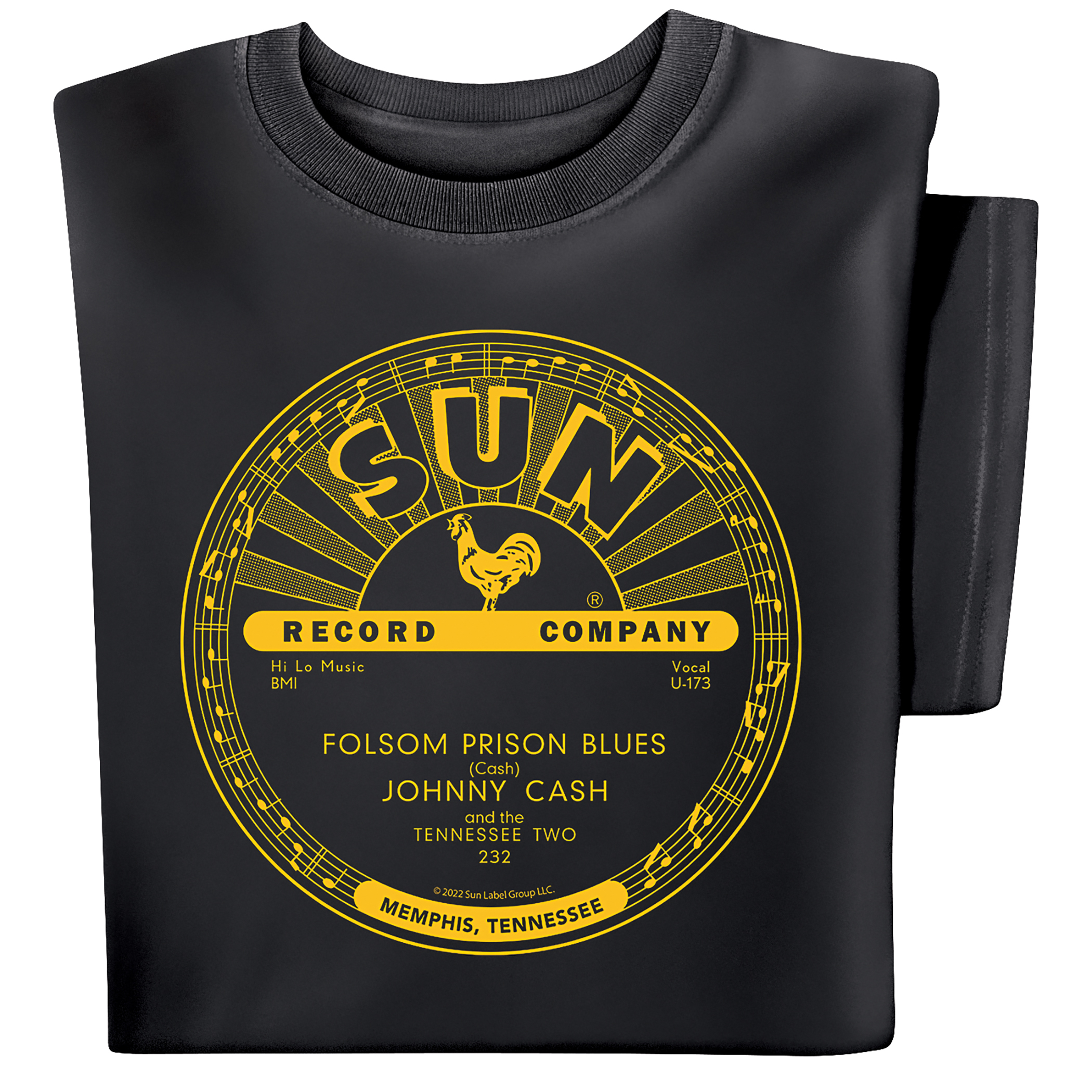 Johnny Cash Sun Record Company Graphic Tee