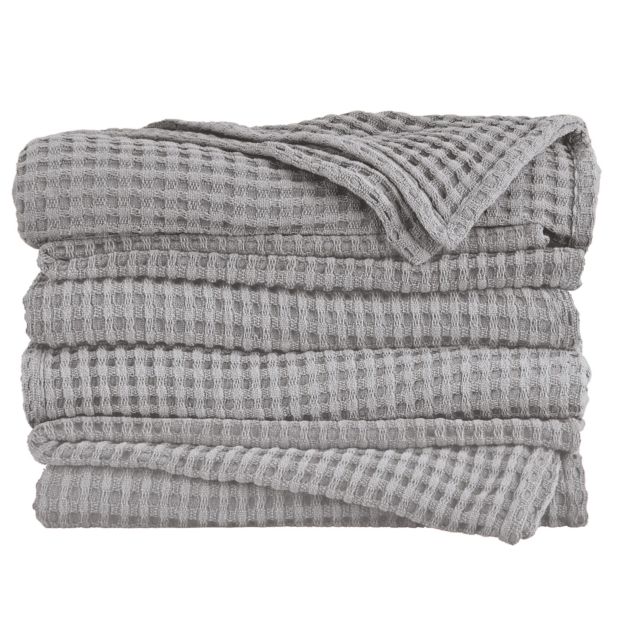 All Seasons Waffle Weave Cotton Blanket - Picture 5 of 13