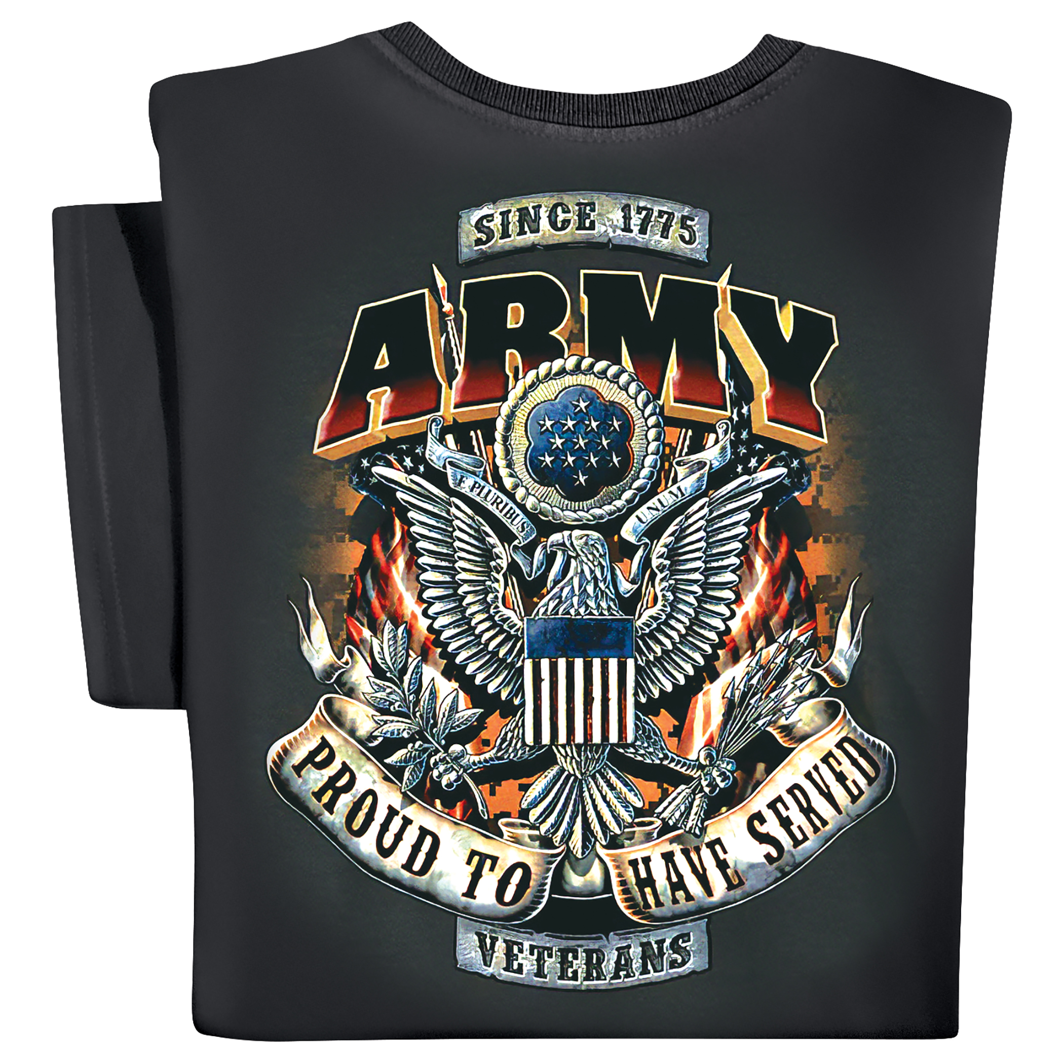 Proud to Have Served Veteran Graphic T-Shirt