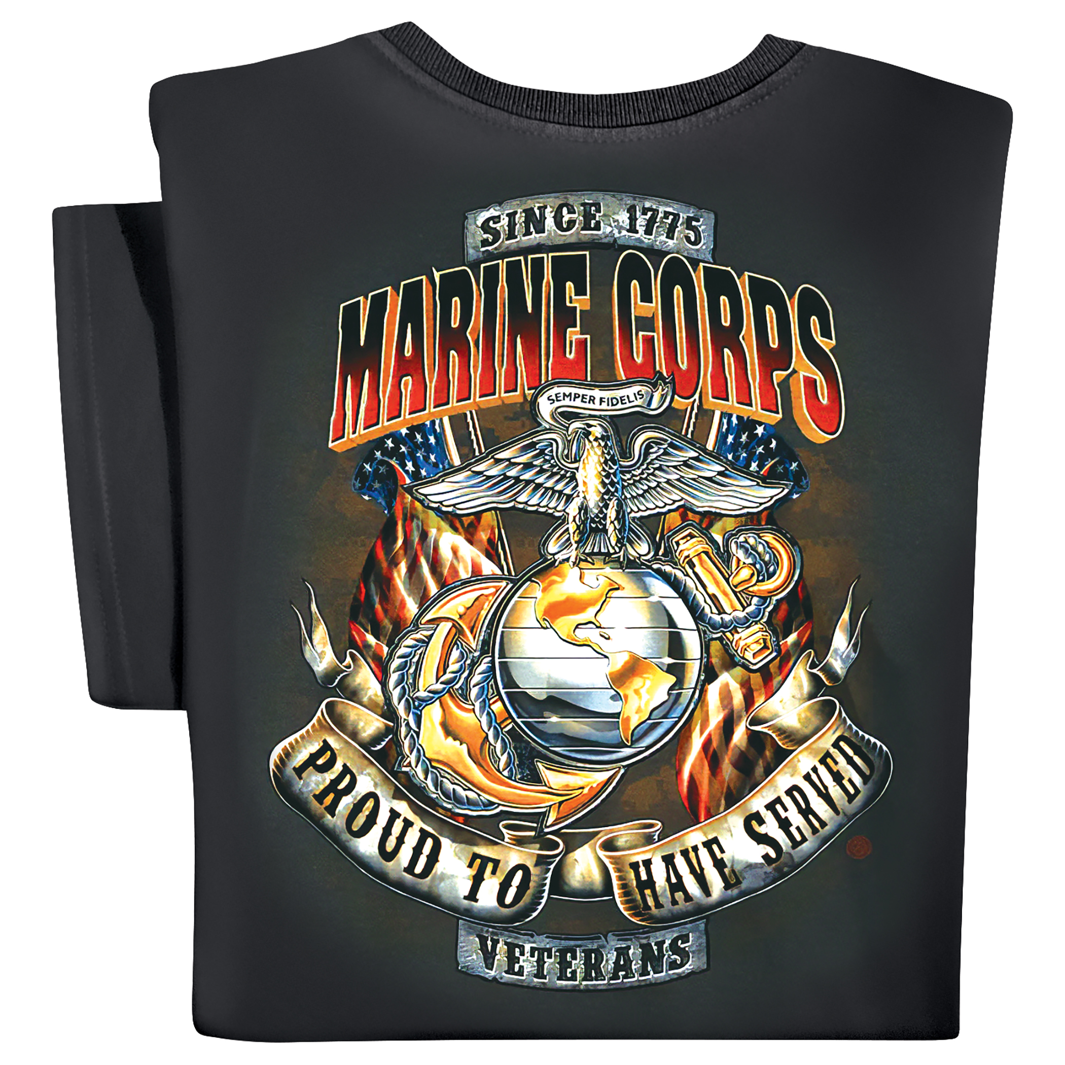 Proud to Have Served Veteran Graphic T-Shirt