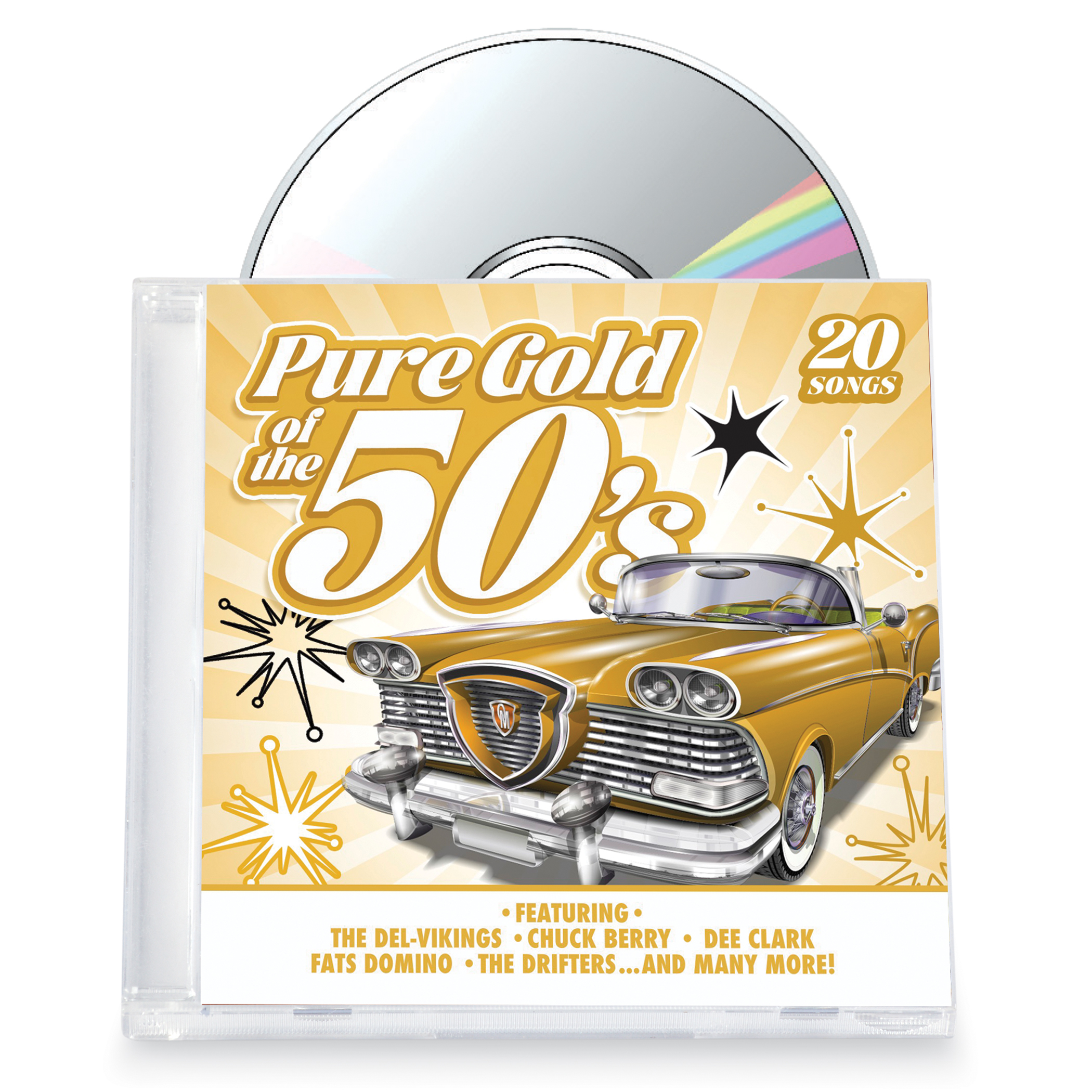 Pure Gold of the 50's CD, 20 Songs
