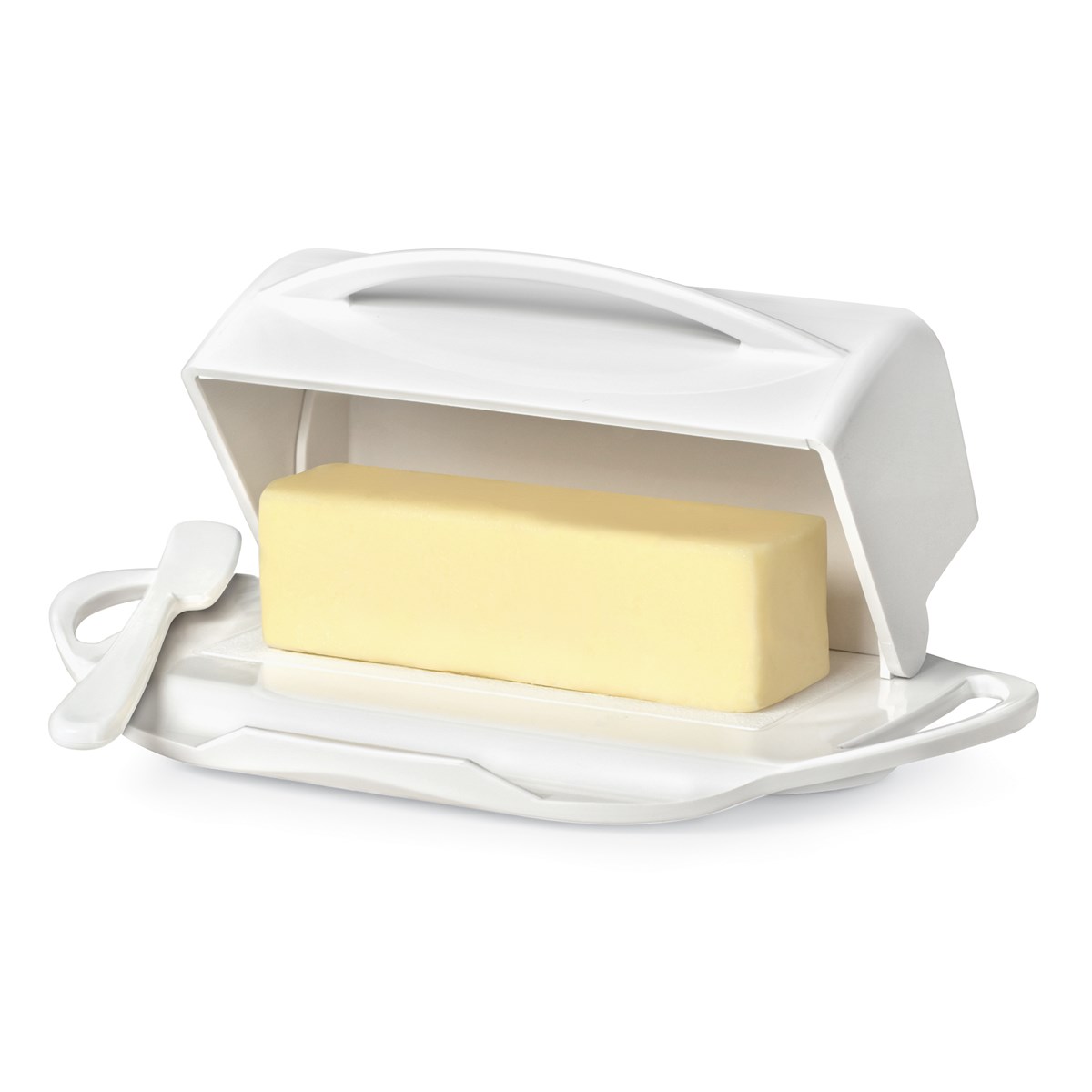 Butterie SkidResistant Butter Dish with FlipTop Lid Collections Etc.