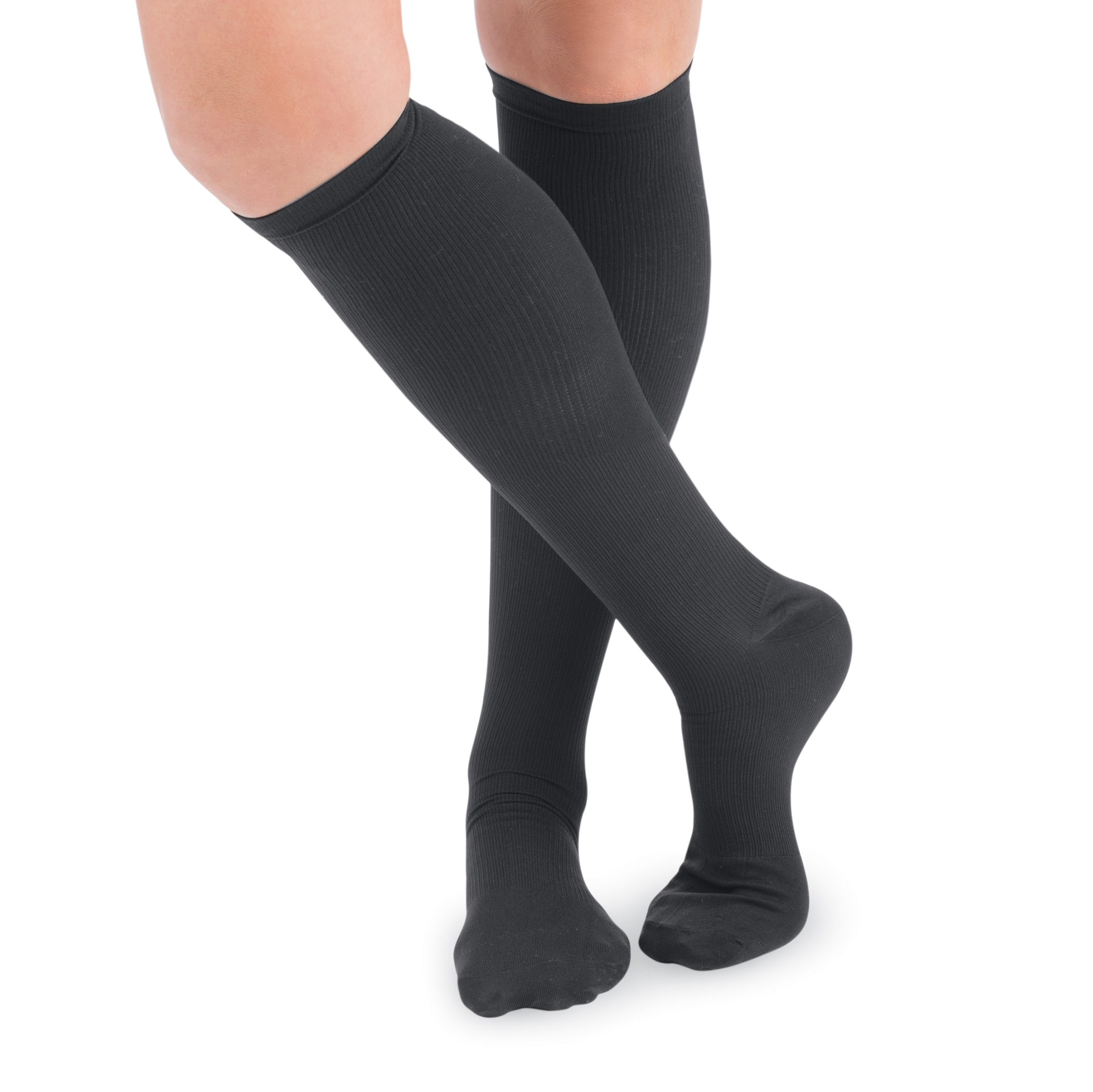 Wide-Calf Knee High Compression Socks, up to 20"D