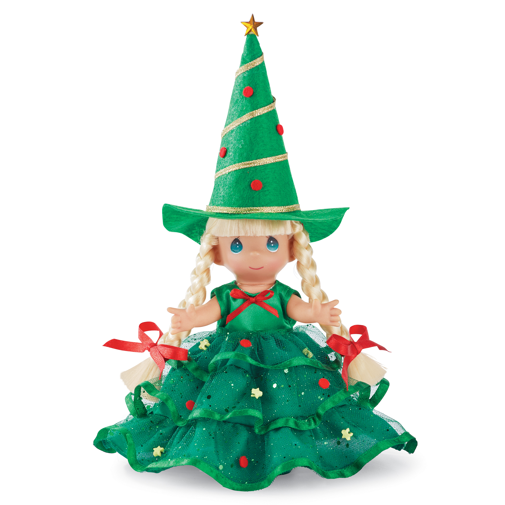 Precious Moments Merry Christmas Tree Collectible Doll