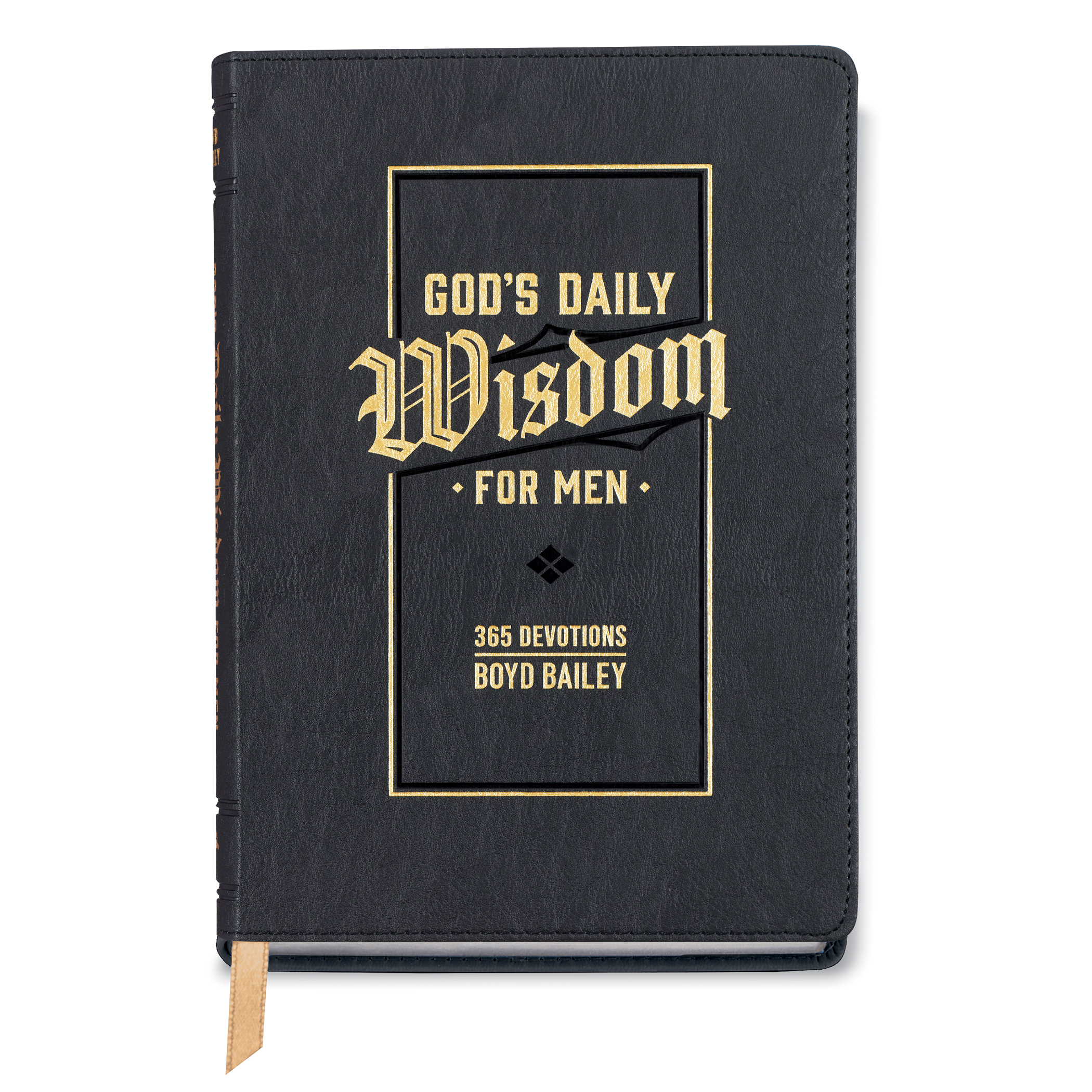 God's Daily Wisdom for Men Faux Leather Cover Devotional Book