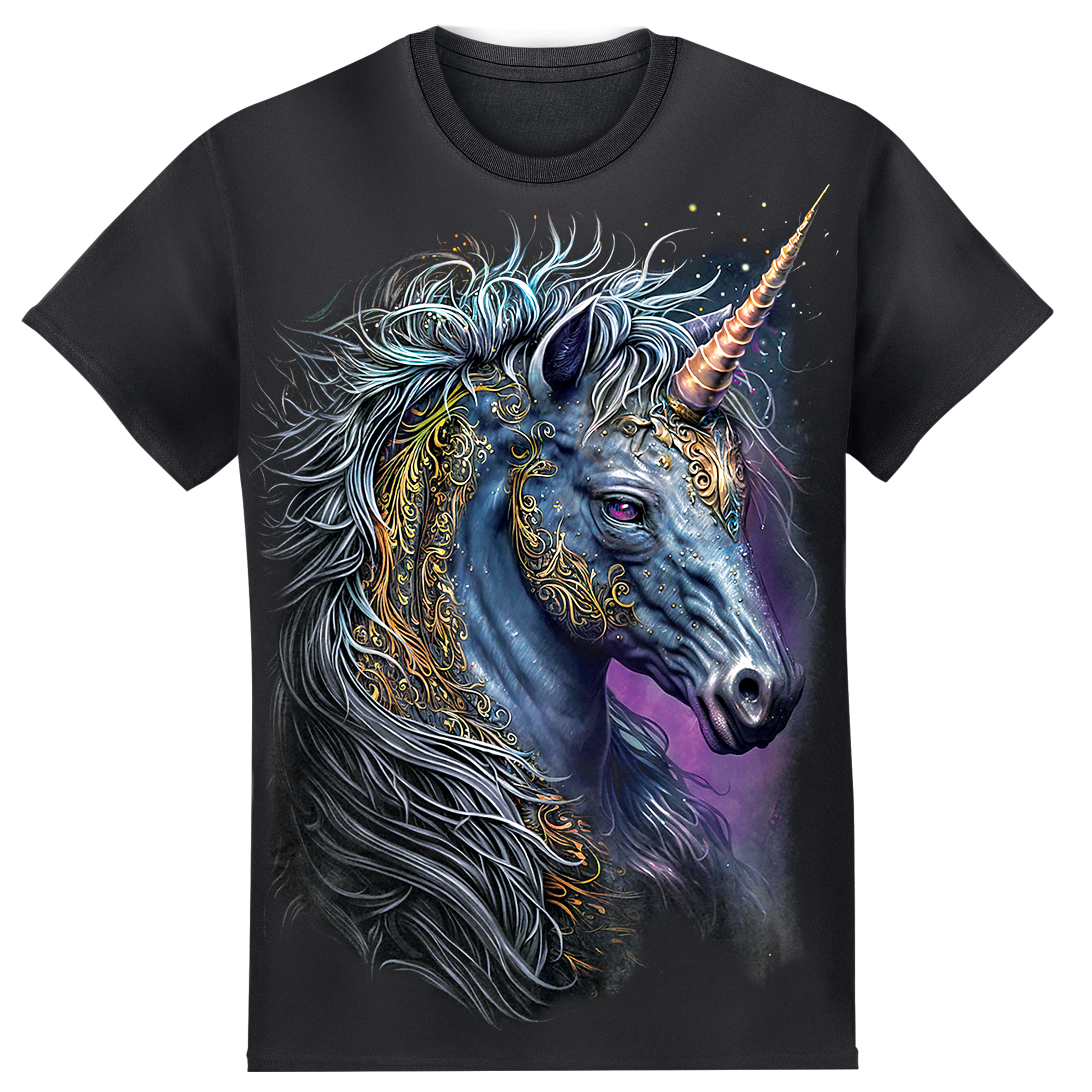 Striking Celtic Unicorn Short Sleeve Graphic Tee