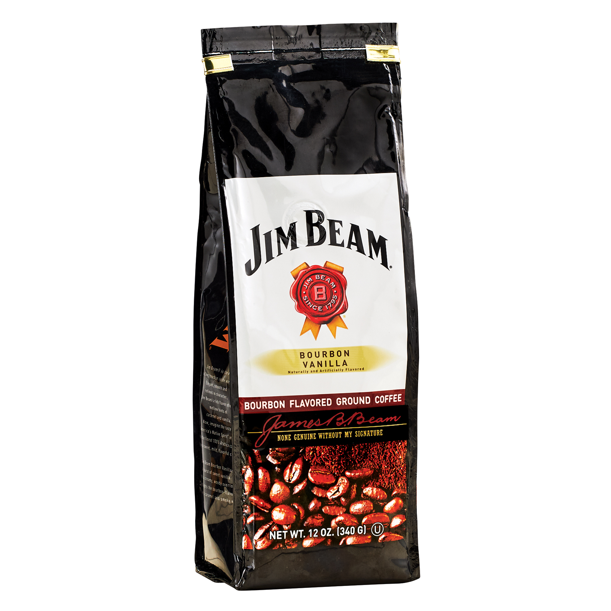 Jim Beam Bourbon Vanilla 12 oz. Ground Coffee