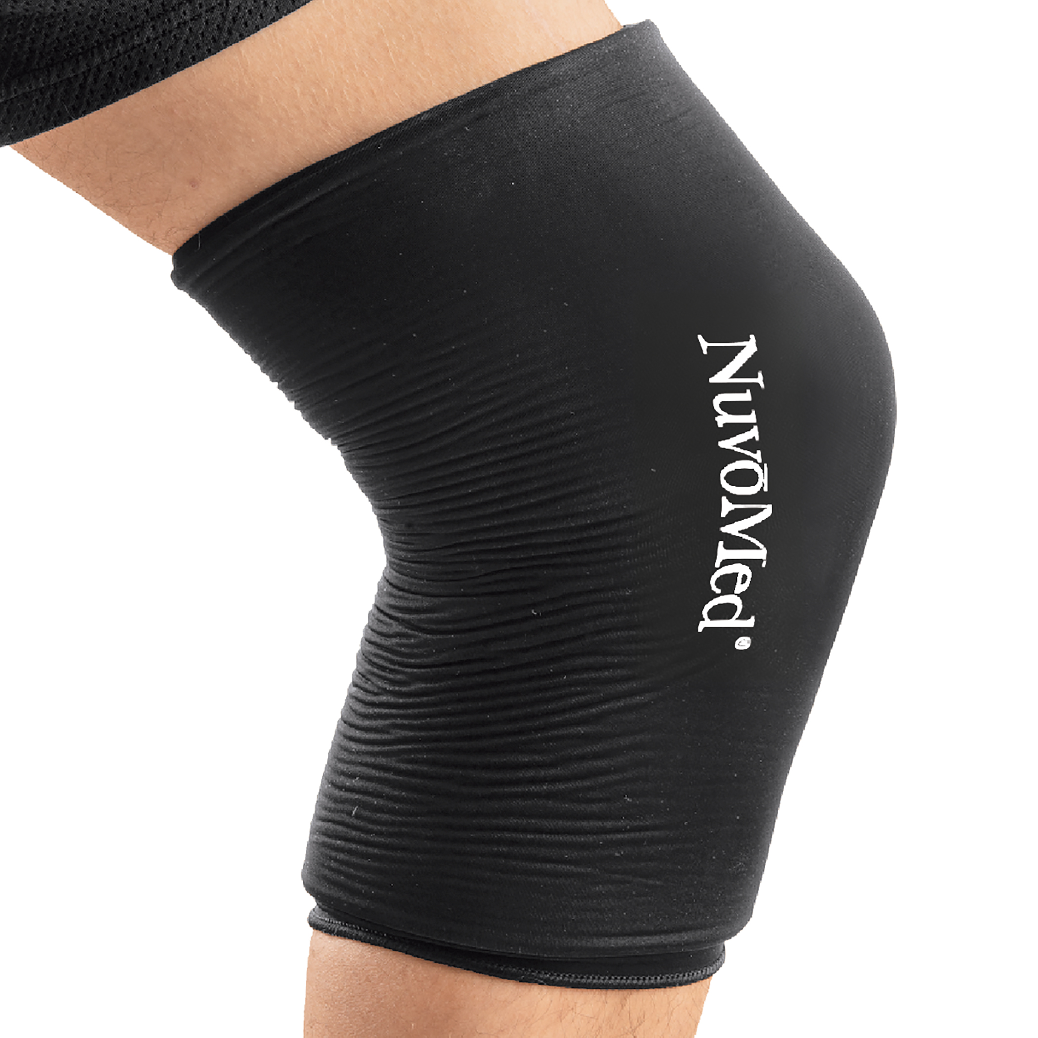 NuvoMed Hot or Cold Multi-Use Compression Sleeve S/M Black, S/M
