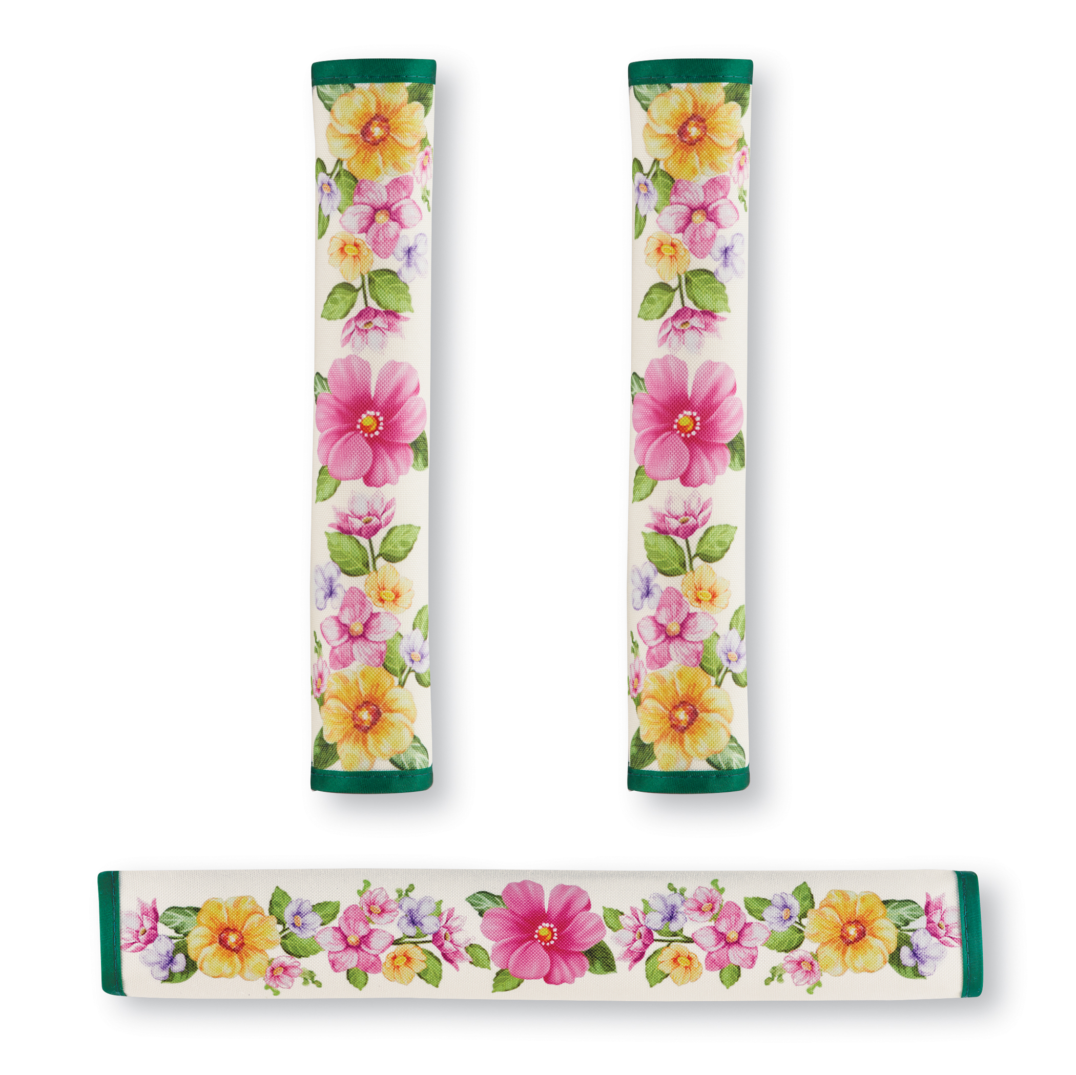 3-Piece Floral Garden Appliance Handle Cover Set