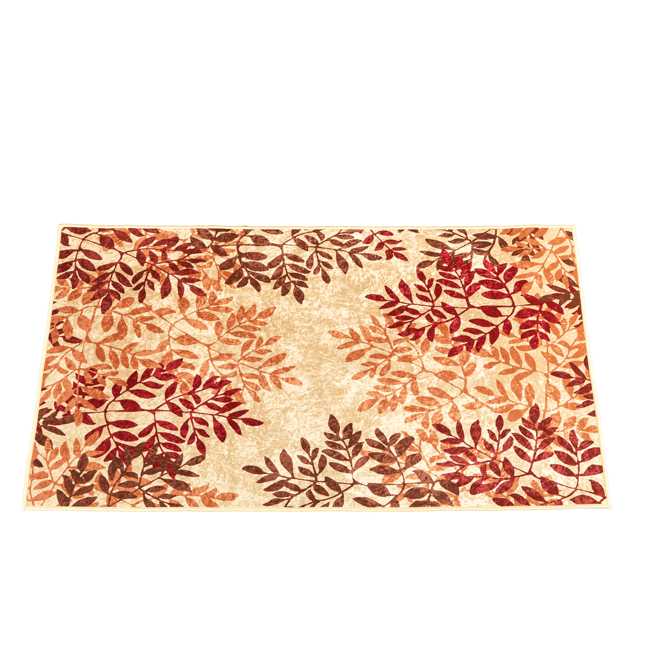 Beautiful Leafy Branches Design Accent Rug 26" x 45", 26" x 45"