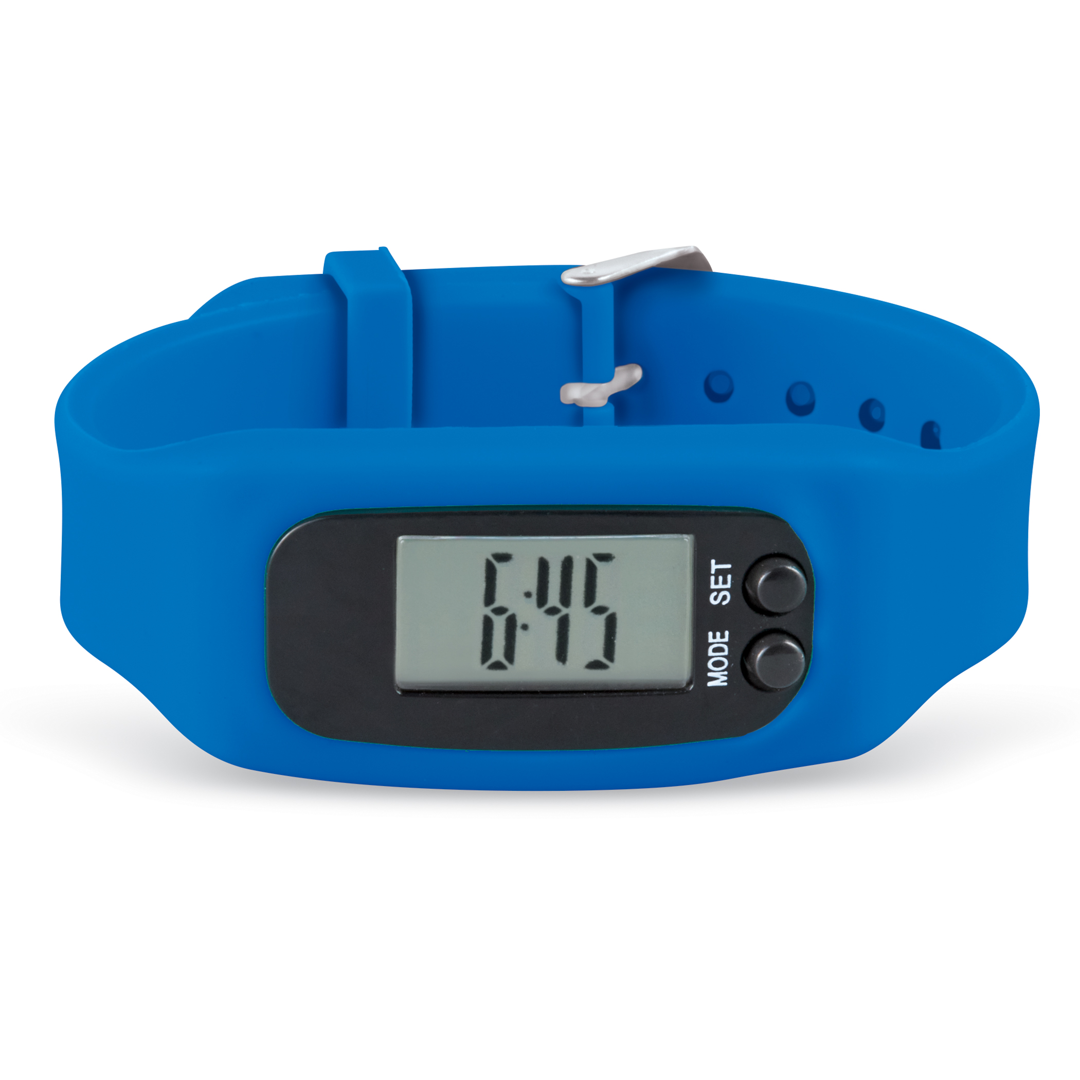 Fitness Tracker Digital Watch with Adjustable Band Royal Blue