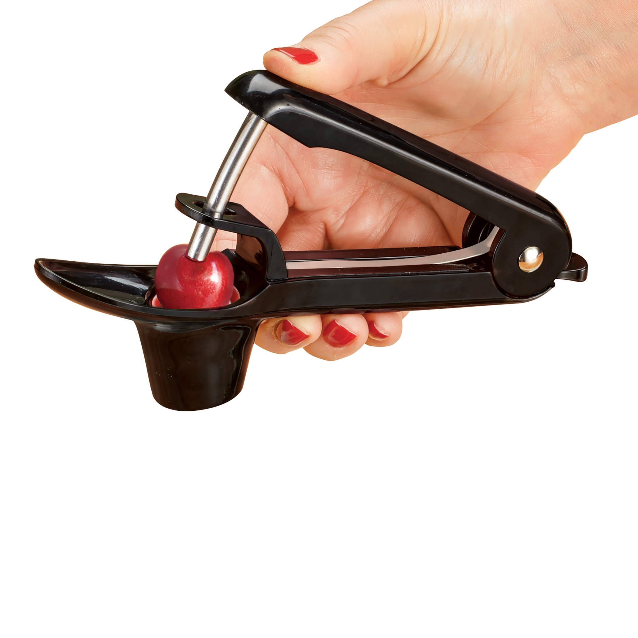 Dishwasher Safe Easy-to-Use Cherry and Olive Pitter