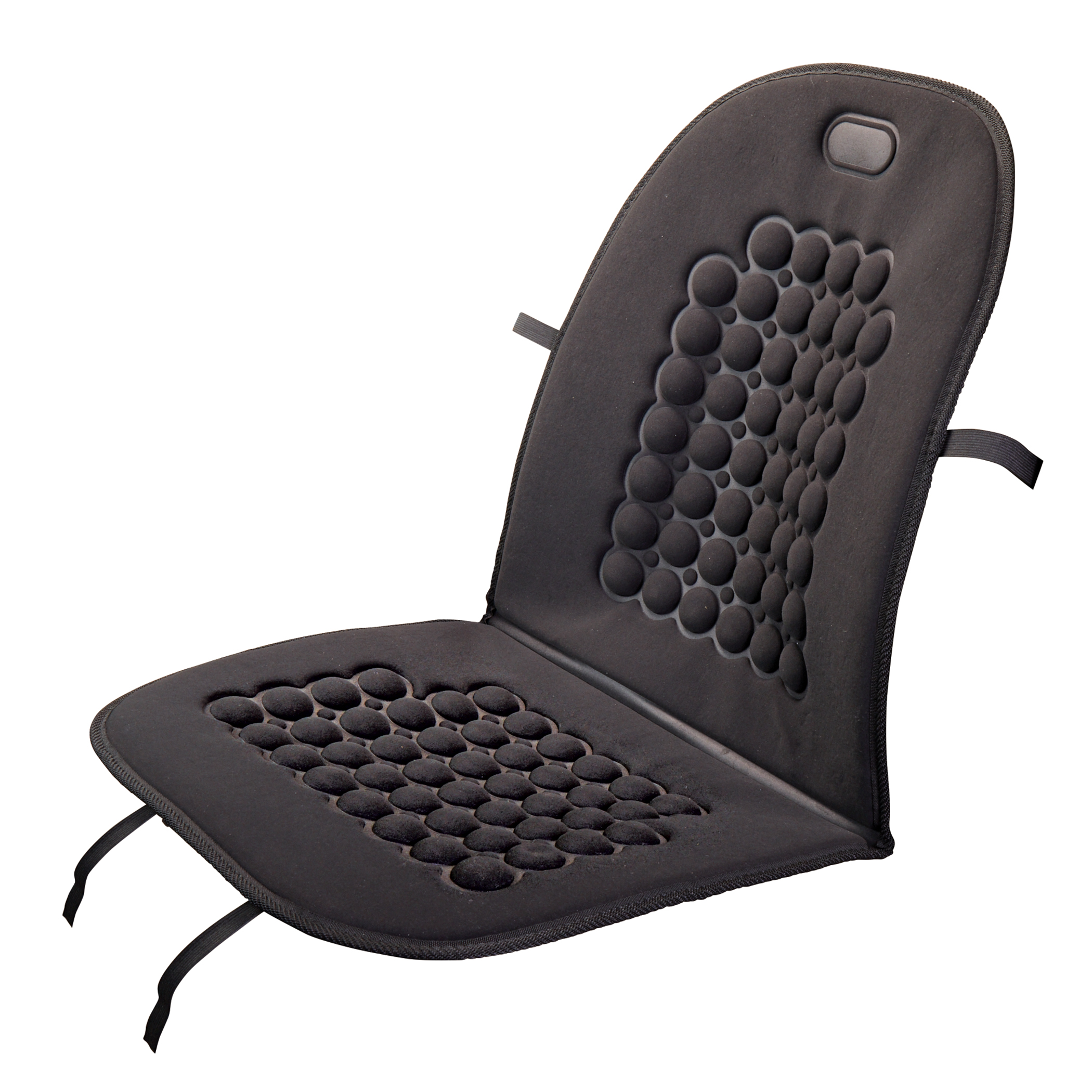 Slip-Resistant Magnetic Car Seat Cushion Black