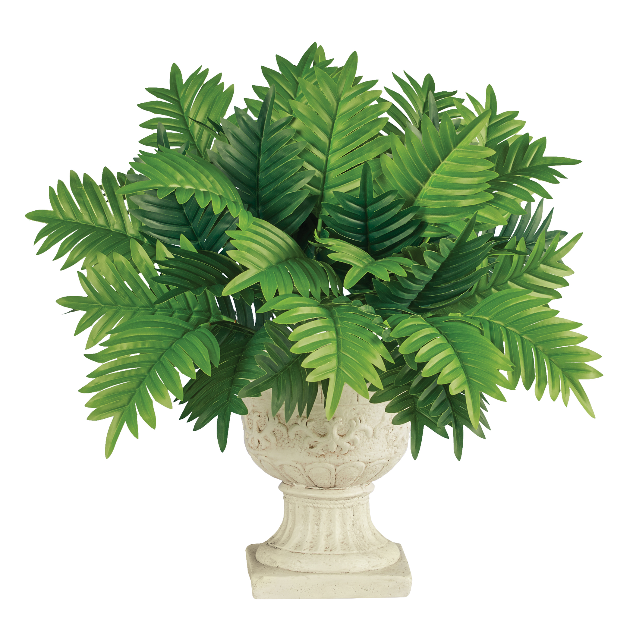 Artificial Parlour Palm Bushes - Set of 2