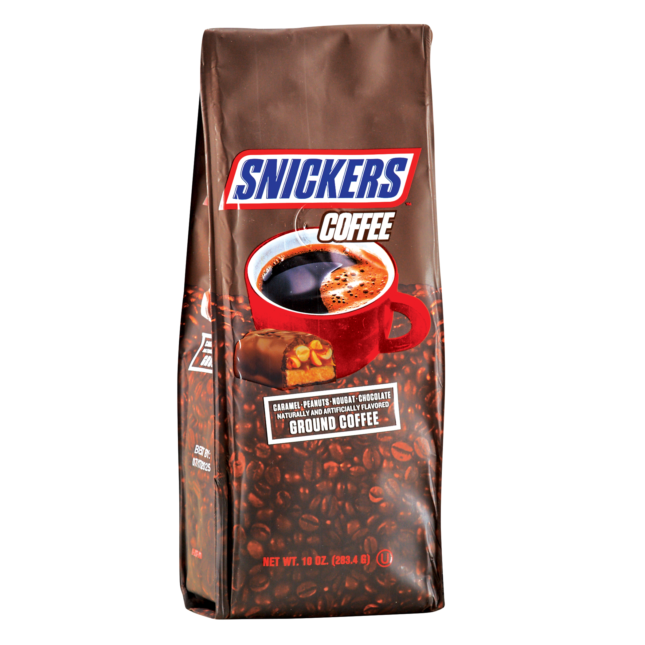 Snickers High-Quality Ground Coffee, 10 oz. Bag