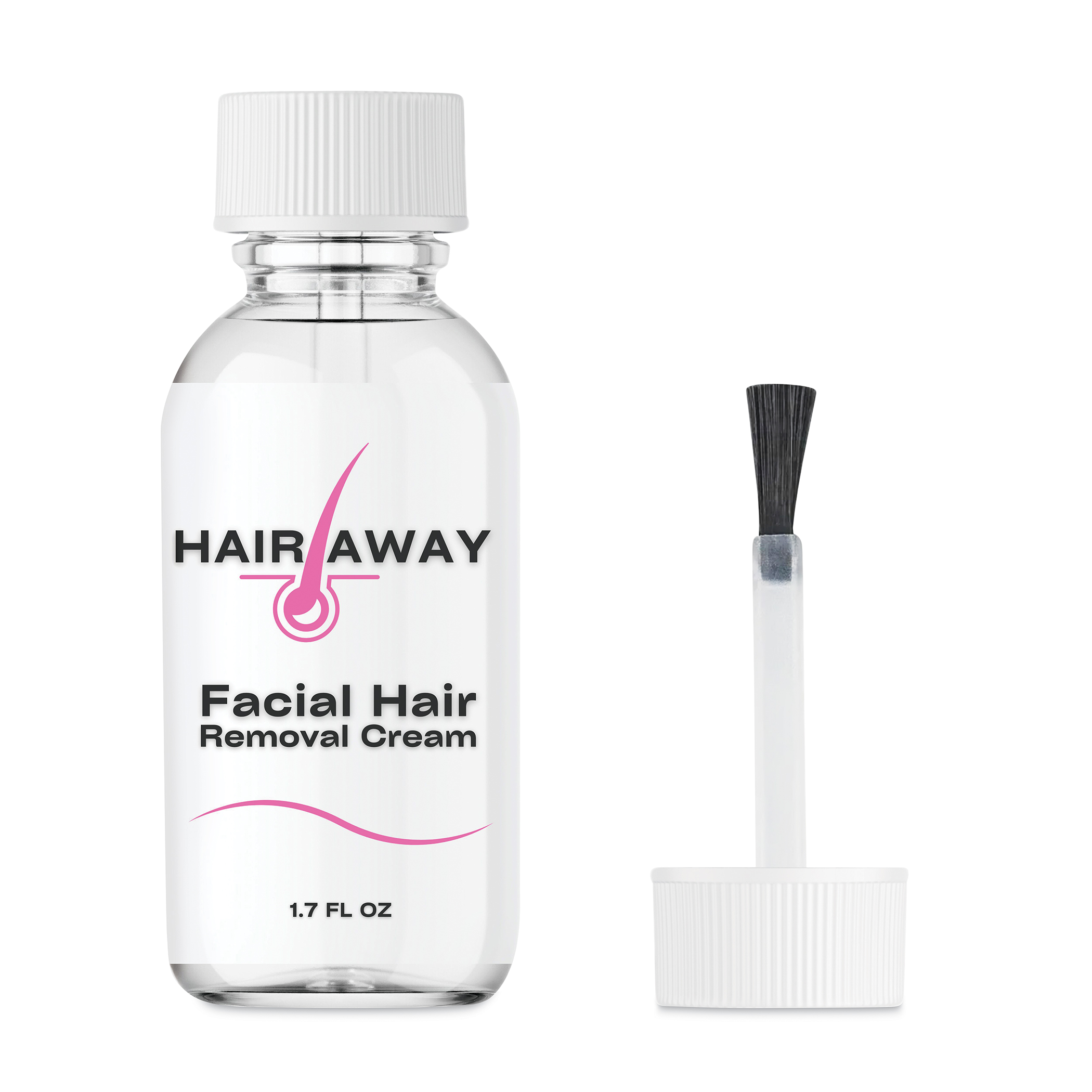 Hair Away Facial Hair Removal Cream, 1.7 fl. oz.