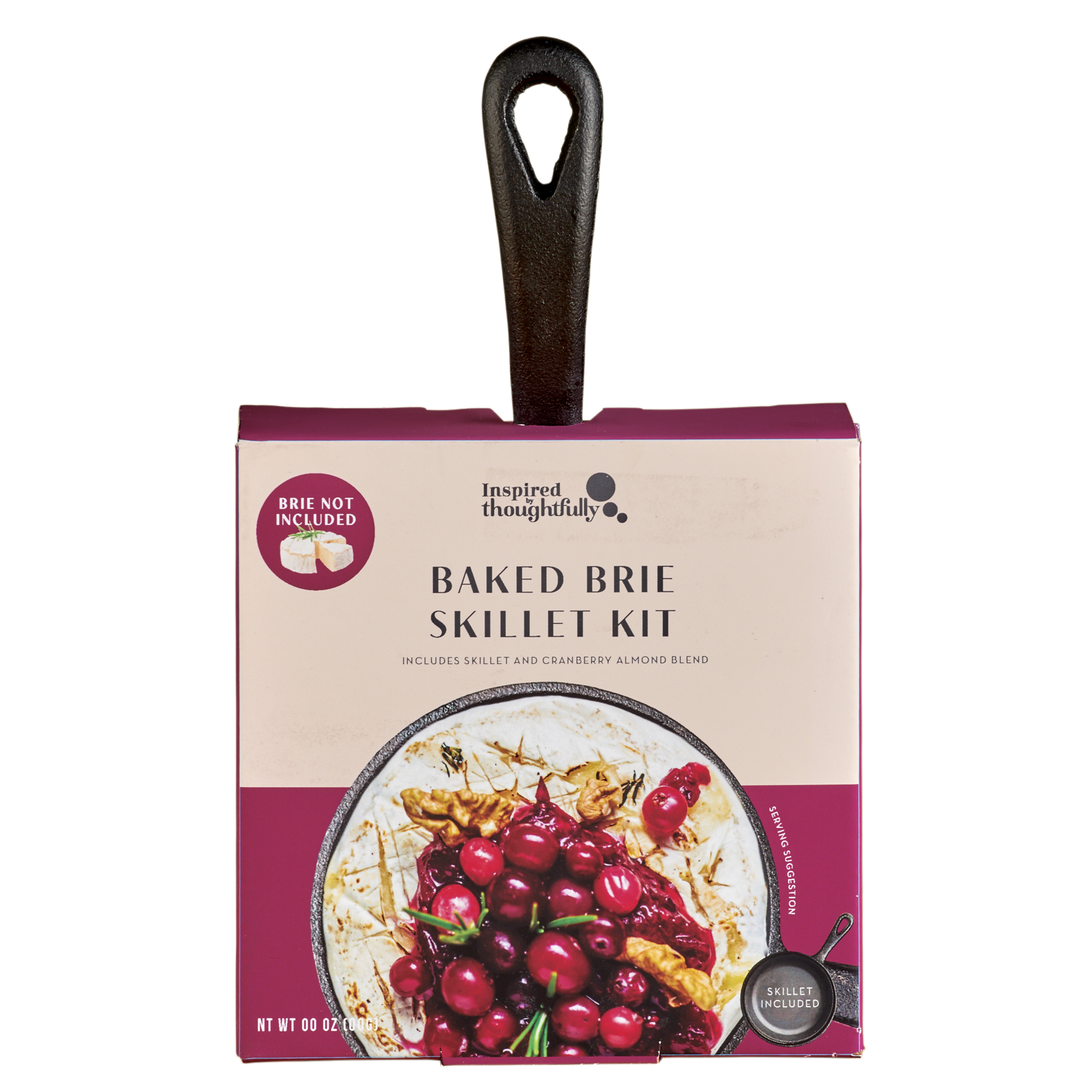 Baked Brie Kit with Reusable Cast Iron Skillet