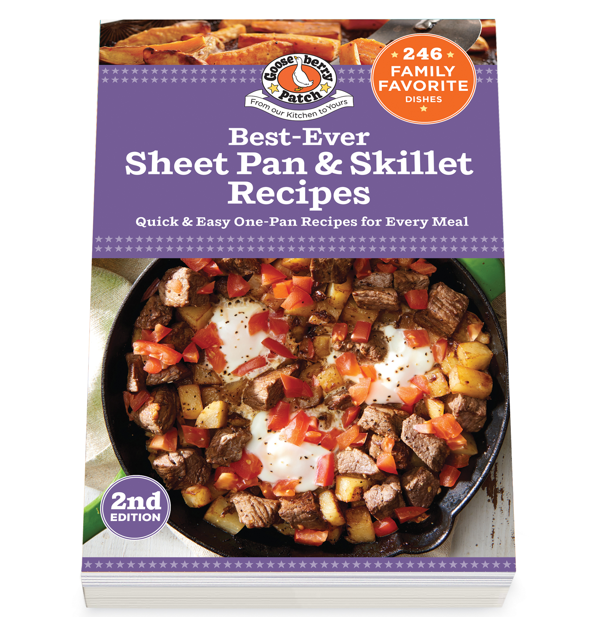 Gooseberry Patch Best Ever Sheet Pan & Skillet Recipes Cookbook