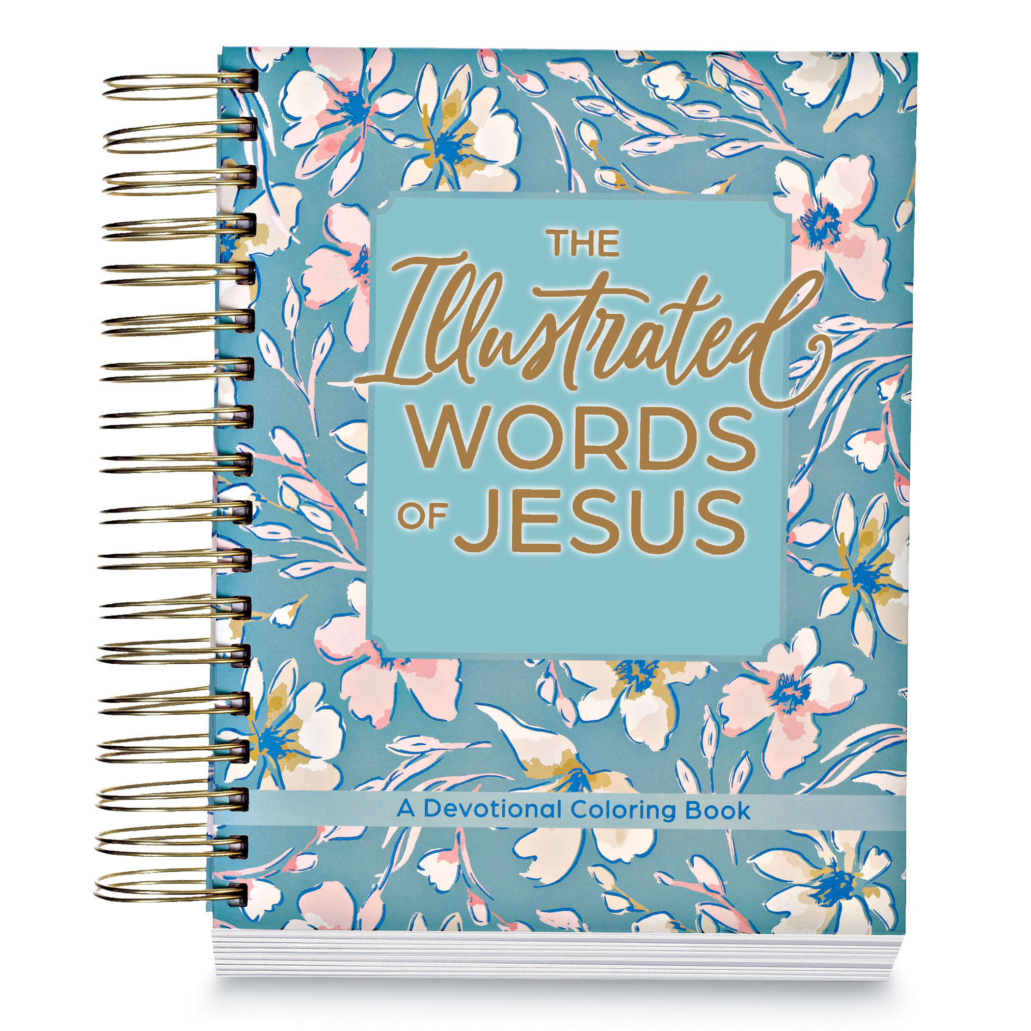 The Illustrated Words of Jesus Devotional Coloring Book