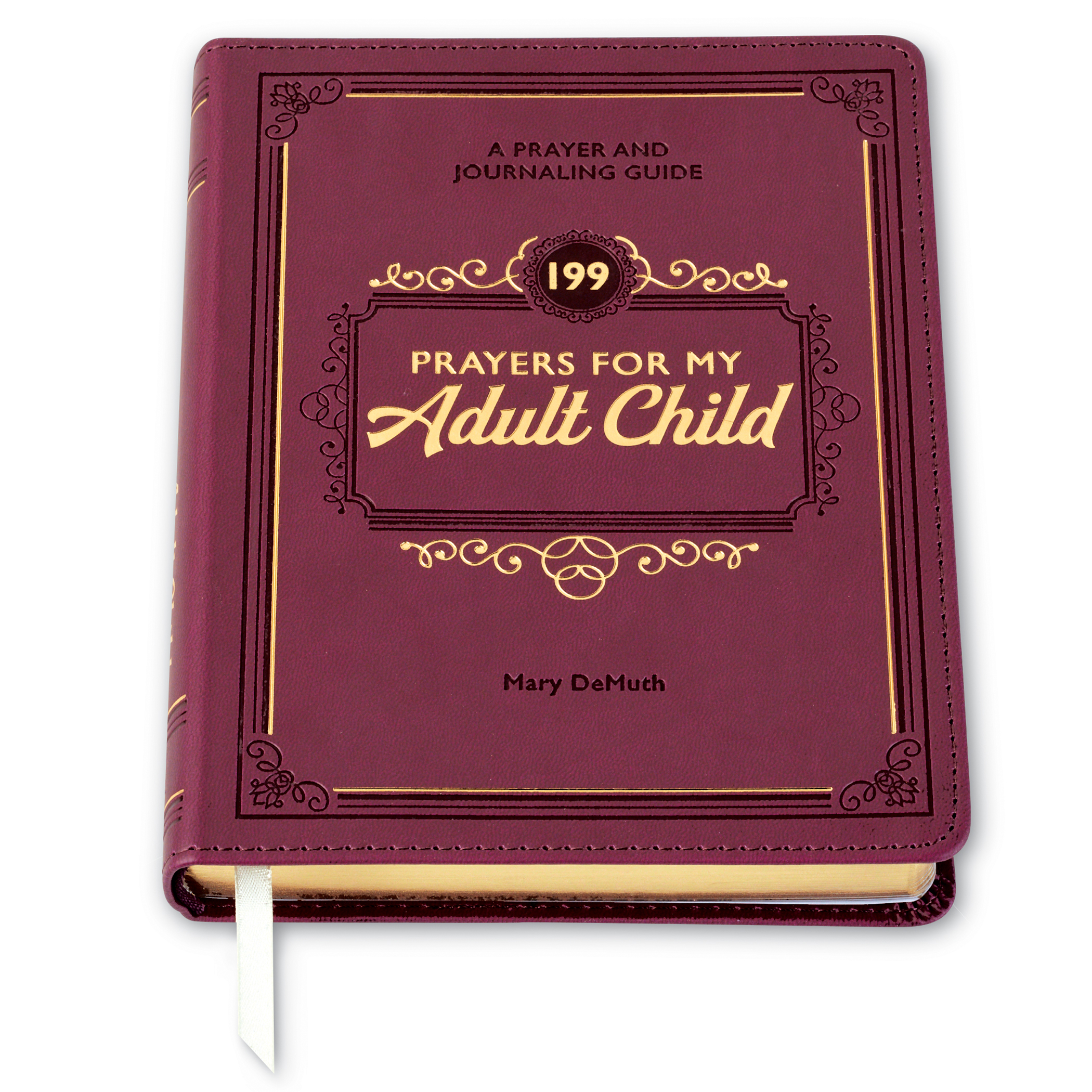 199 Prayers for my Adult Child Faux Leaver Cover Guilt-Edges Book
