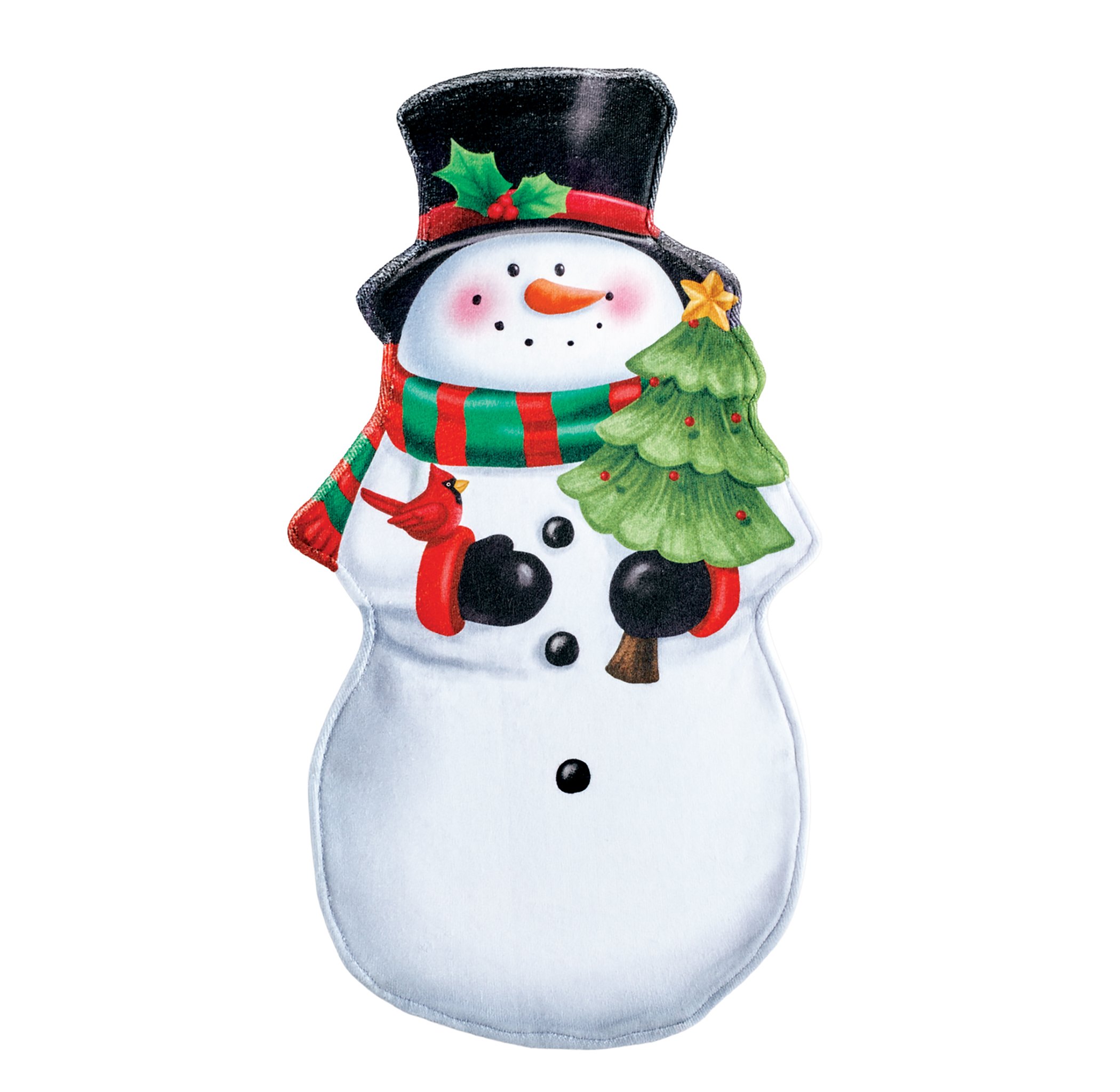 Christmas Snowman Hanging Kitchen Towel Christmas Tree