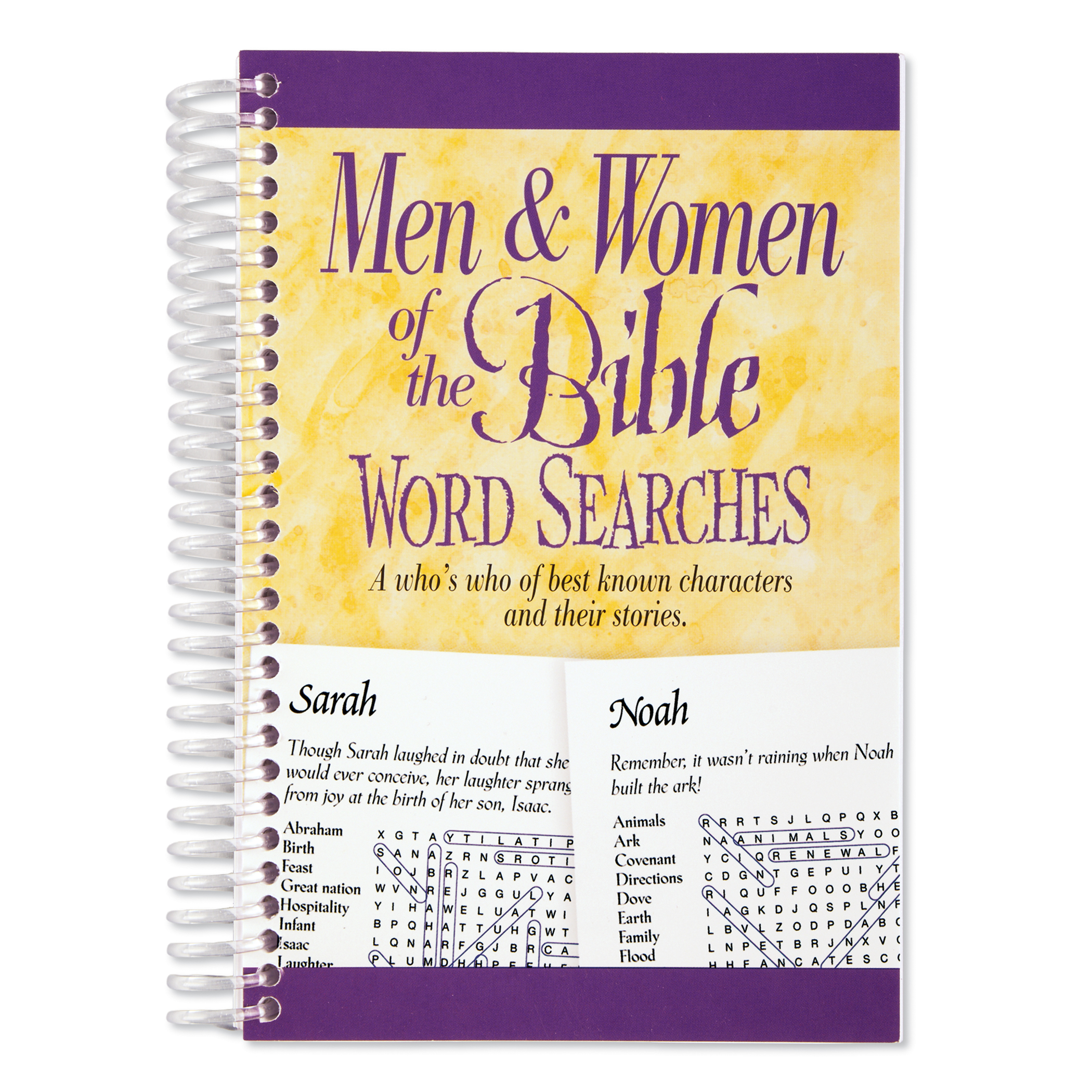 Men & Women of the Bible Word Search Book