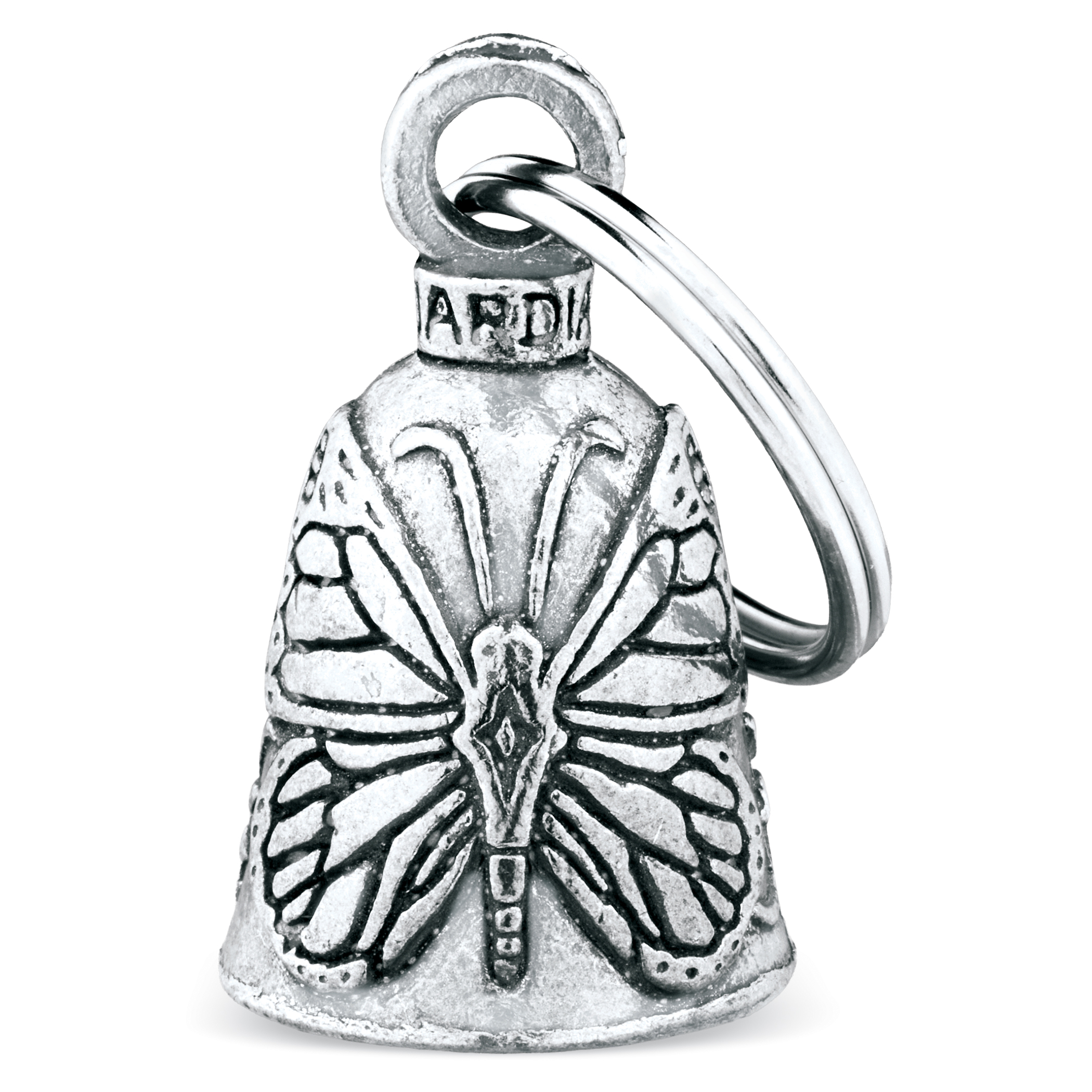 Butterfly Guardian Angel Metal Bell with Velvet Gift Bag