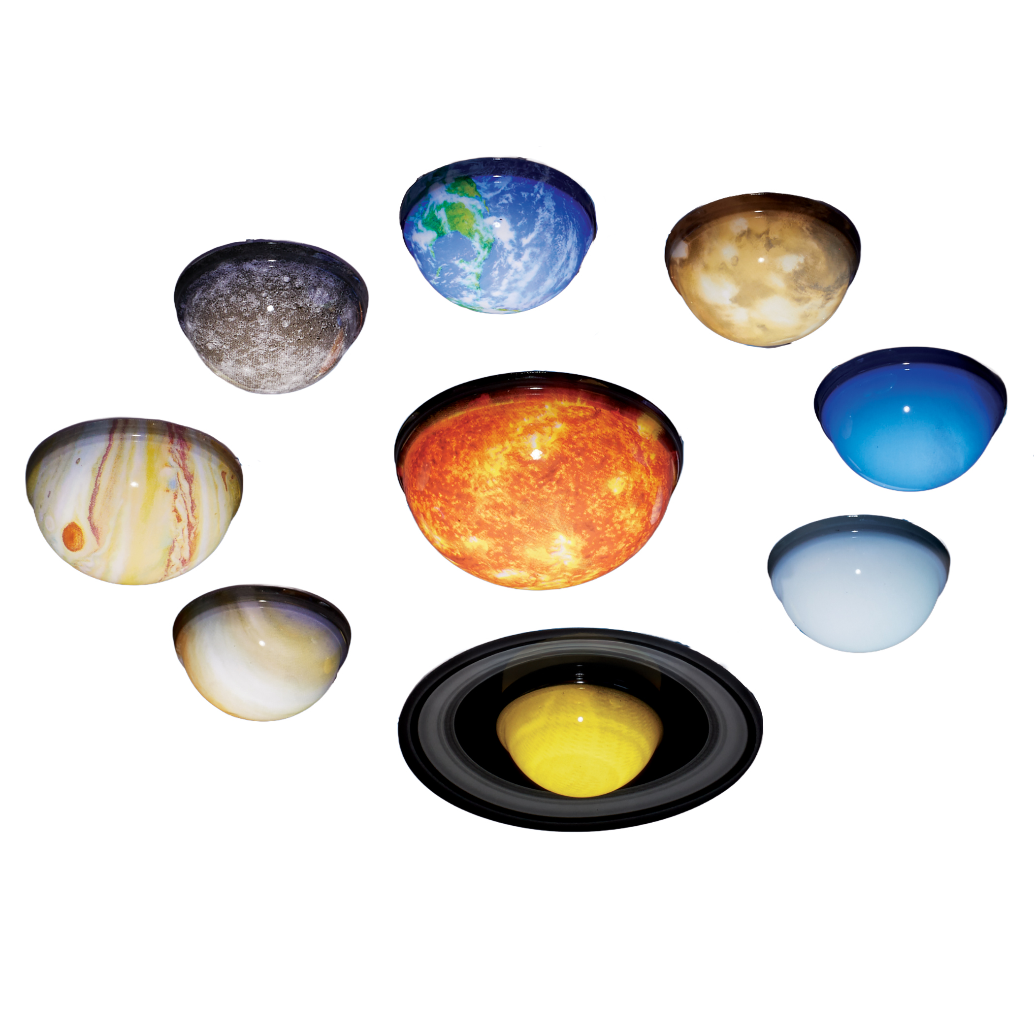 Smithsonian LED Lighted 3D Solar System Kit