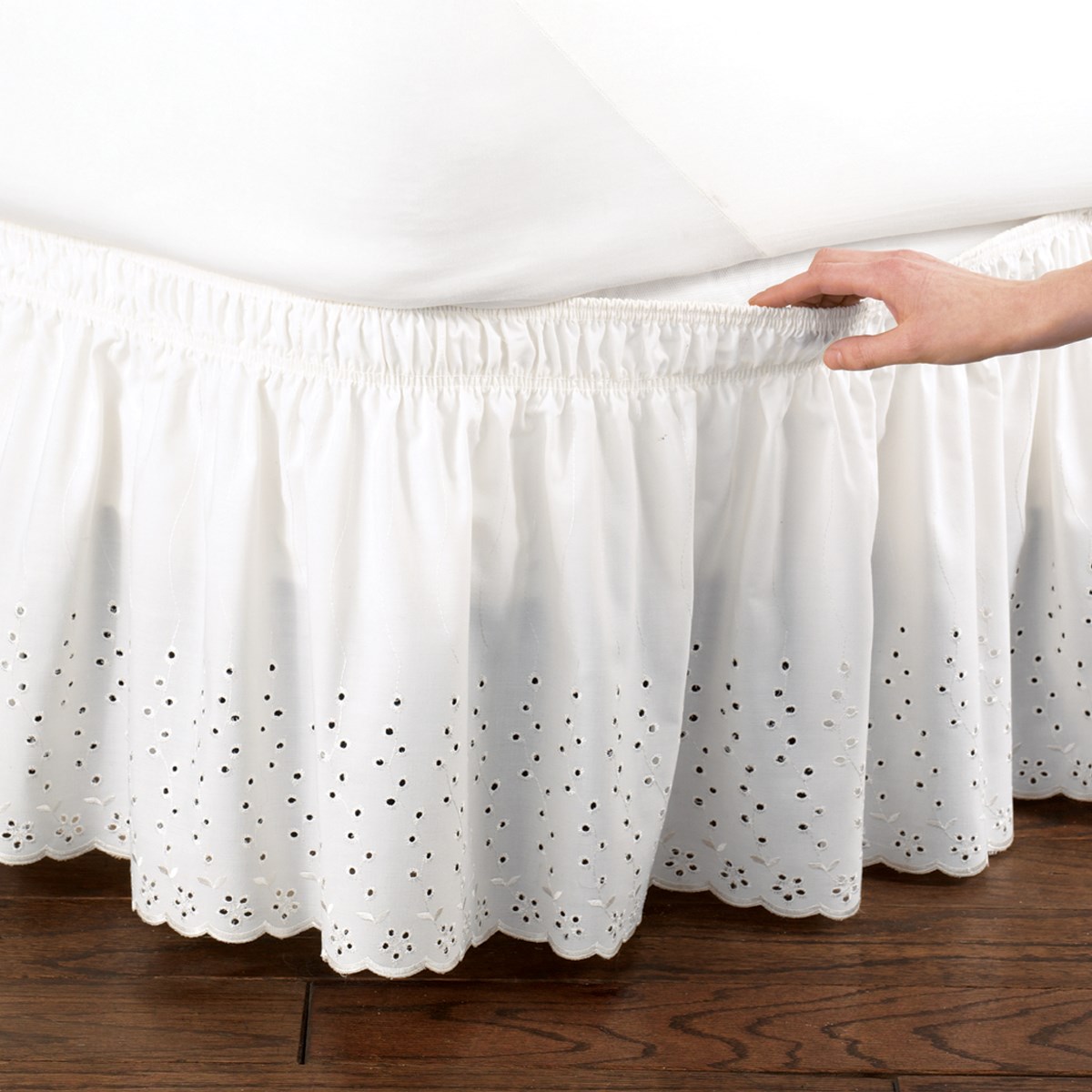 Eyelet Bedskirt Ruffle Collections Etc.