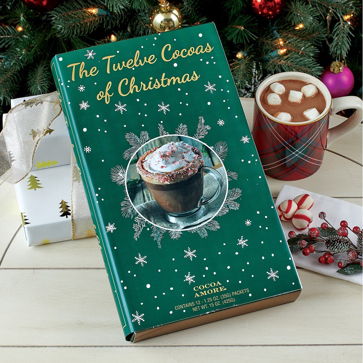 Christmas hot chocolate gift set by choklet Cocoas of Christmas Hot Chocolate Gift Set | Collections Etc.