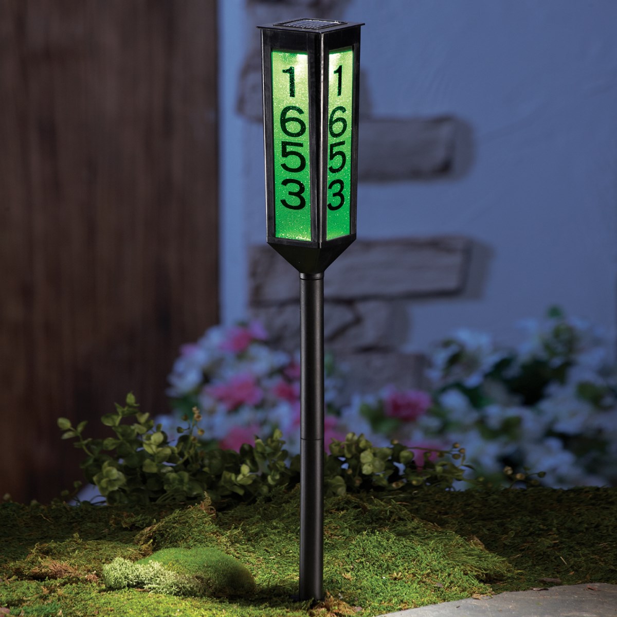 Solar Address Light Garden Marker Collections Etc.