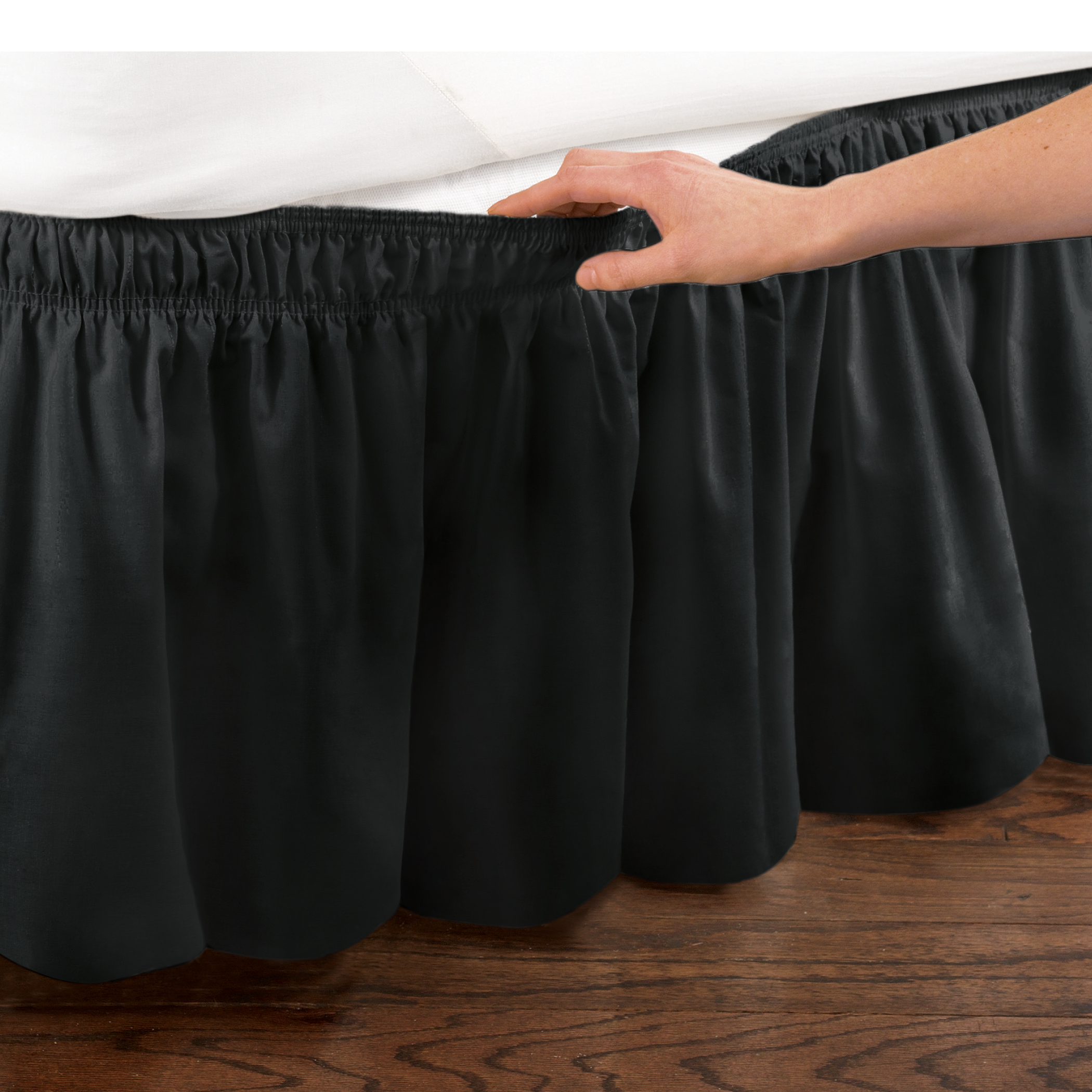 Wrap Around Elastic Dust Ruffle - Picture 2 of 45