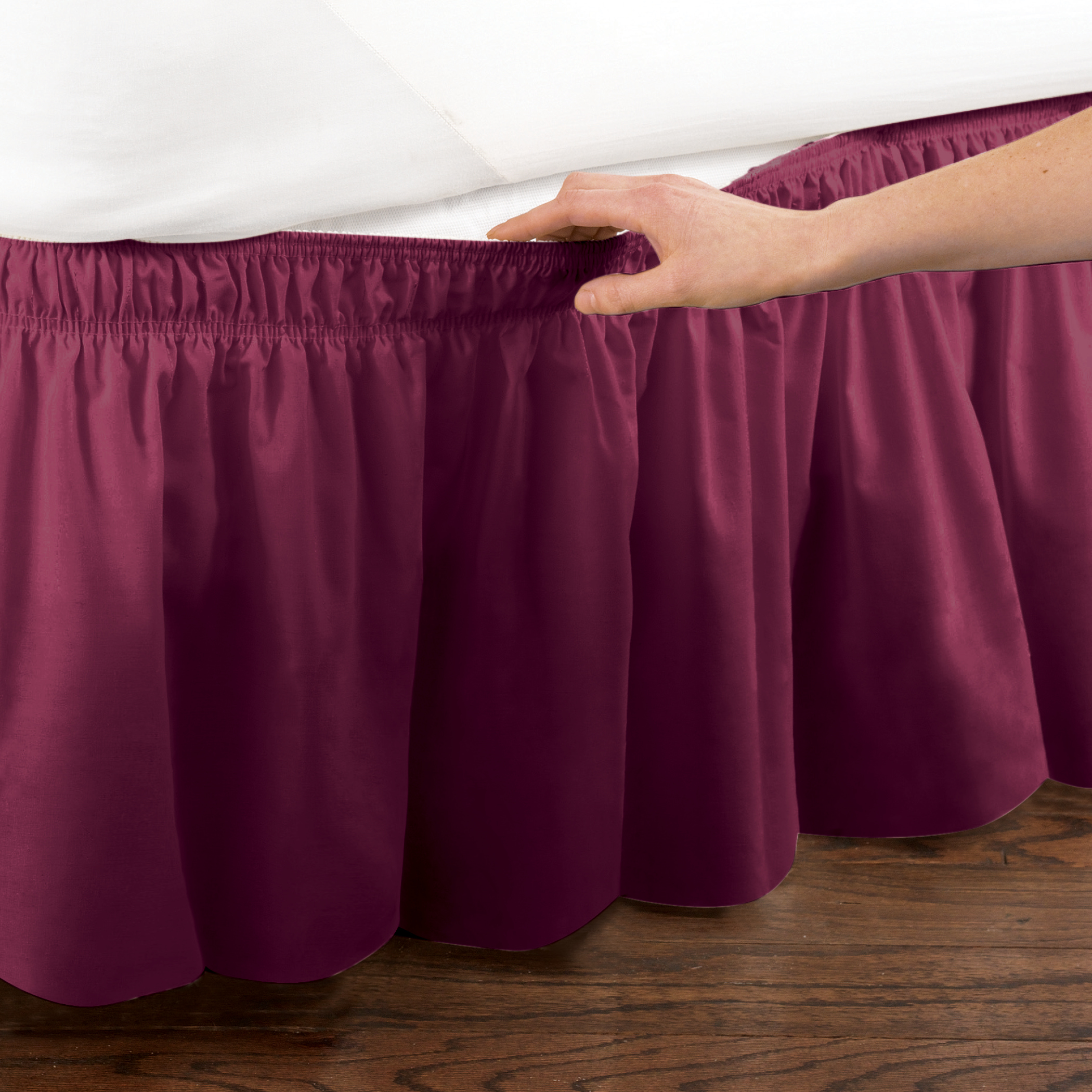 Wrap Around Elastic Dust Ruffle - Picture 11 of 45