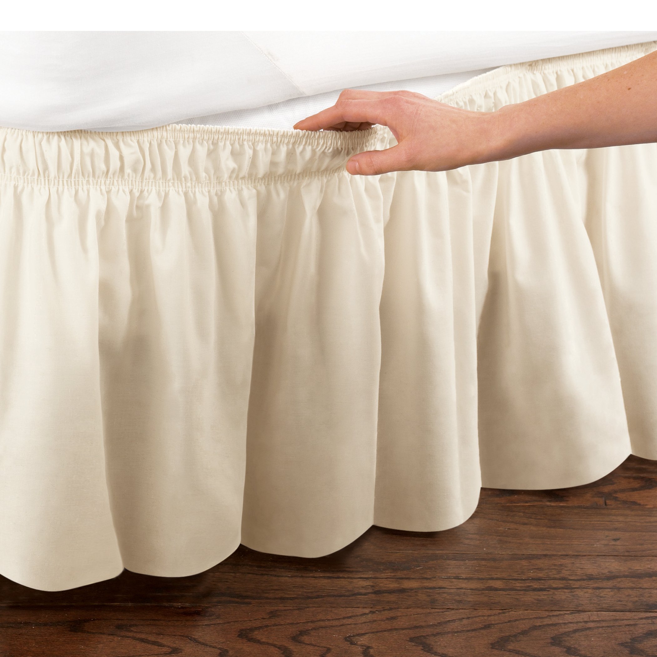 Wrap Around Elastic Dust Ruffle - Picture 26 of 45